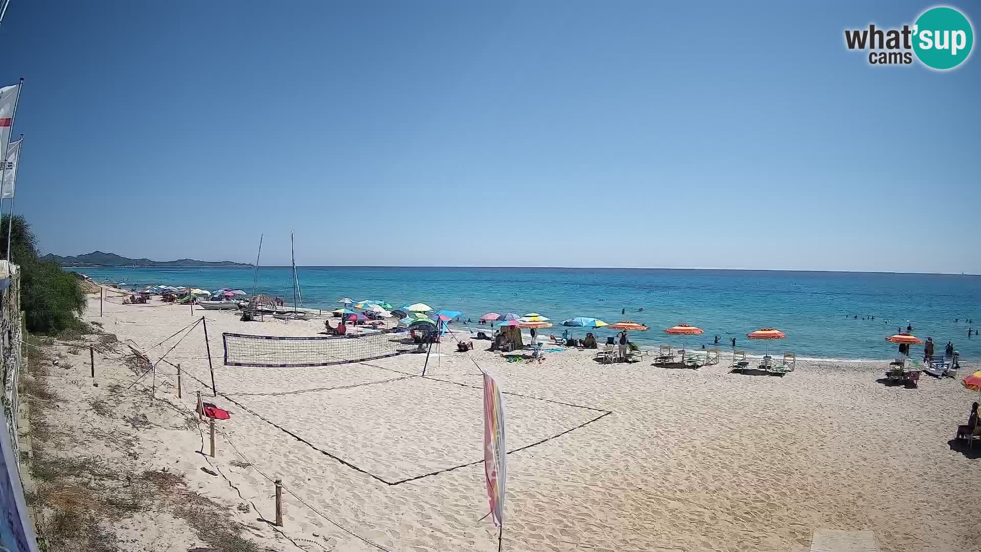 Webcam Piscina Rei – Vista en directo desde Costa Rei, Muravera