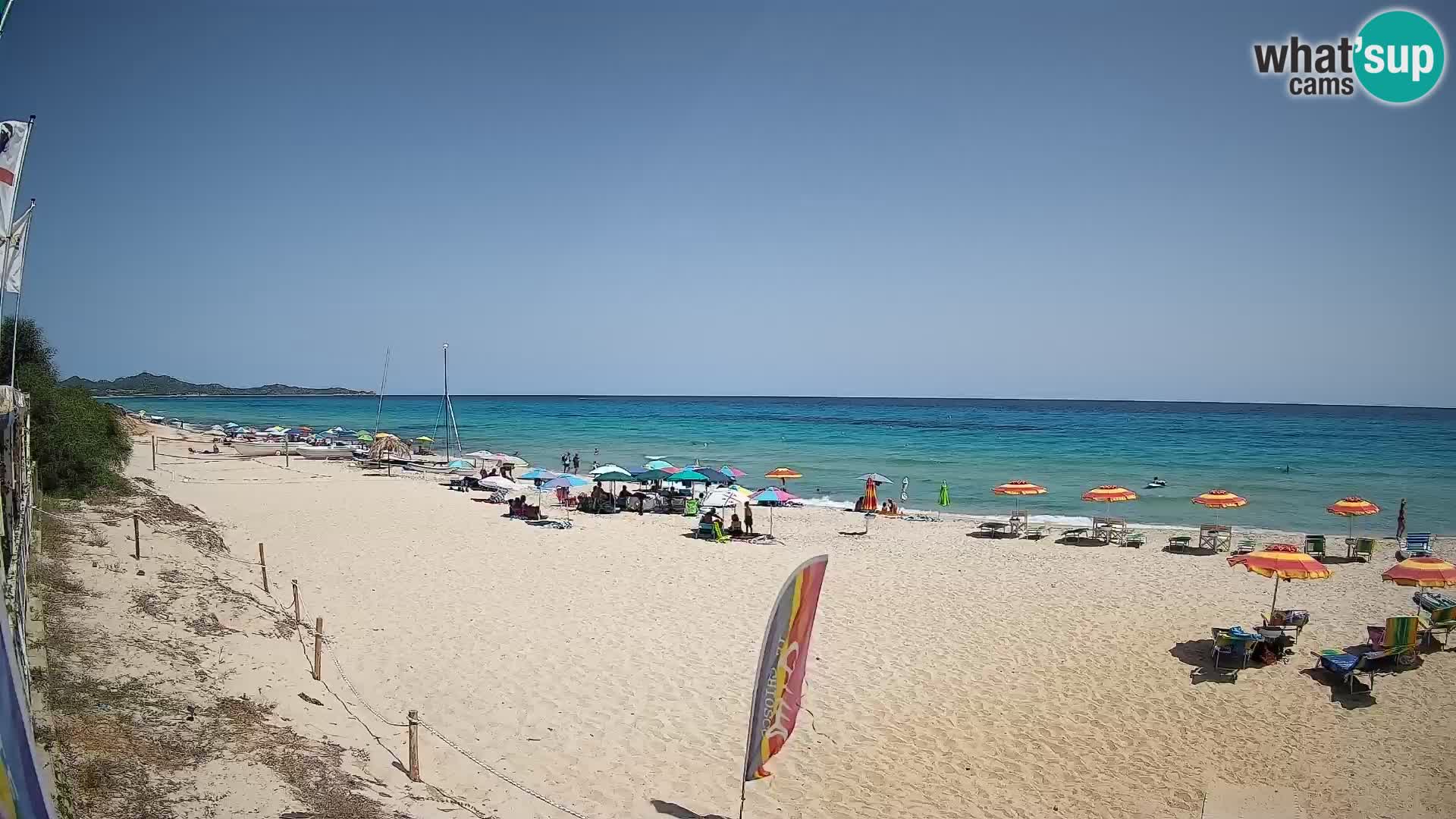 Spletna kamera Piscina Rei – Pogled v živo iz Costa Rei, Muravera