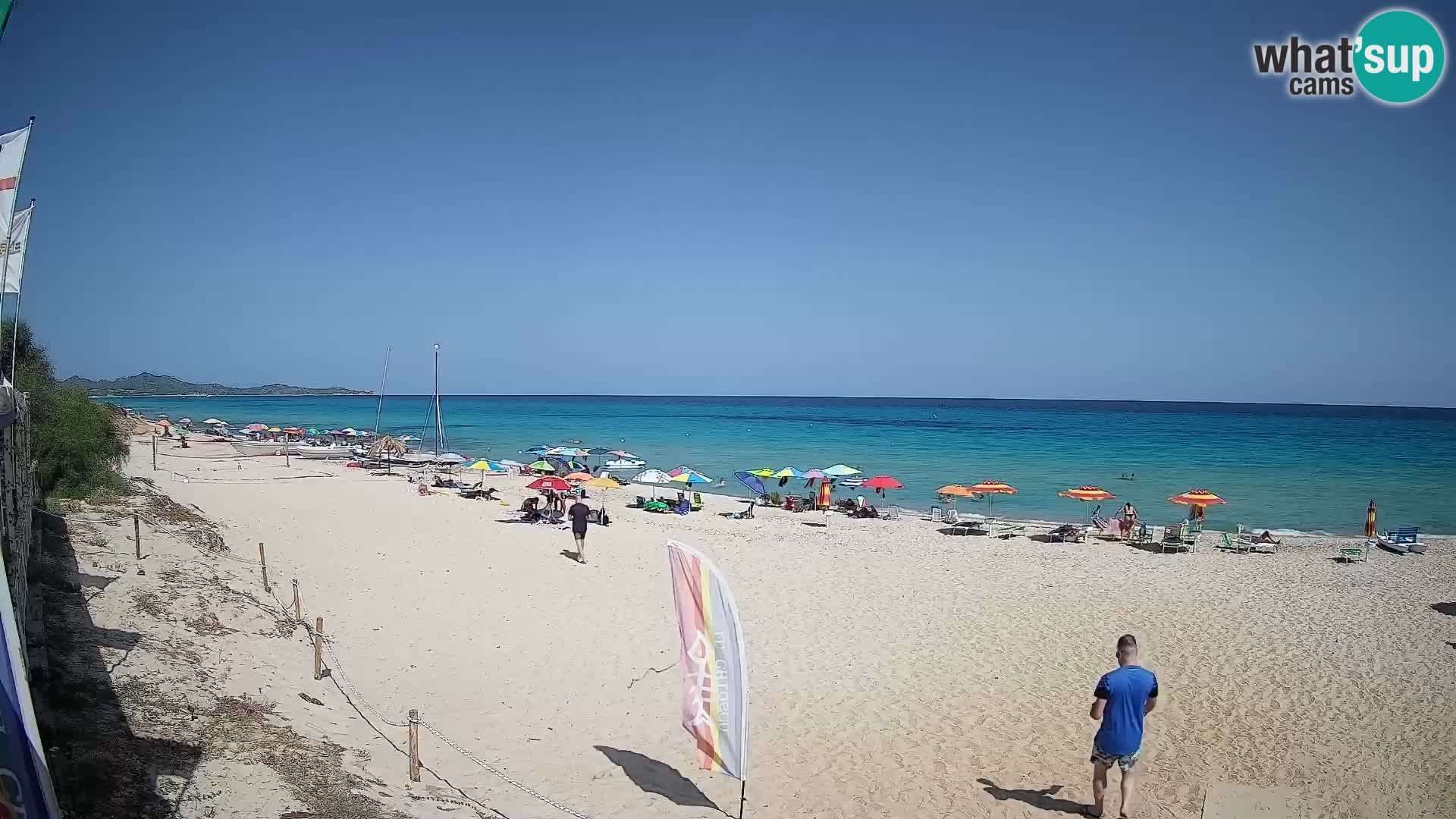 Spletna kamera Piscina Rei – Pogled v živo iz Costa Rei, Muravera