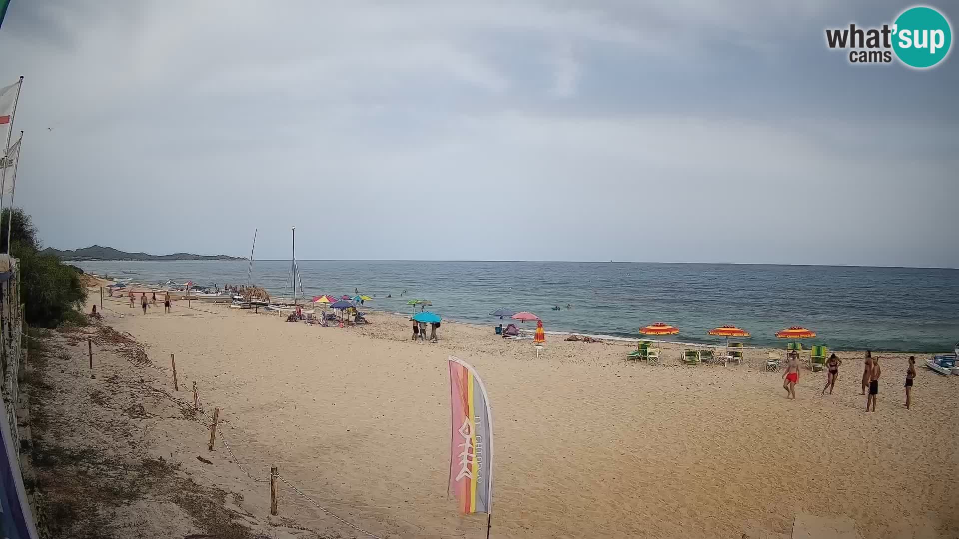 Webcam Piscina Rei – Vista en directo desde Costa Rei, Muravera