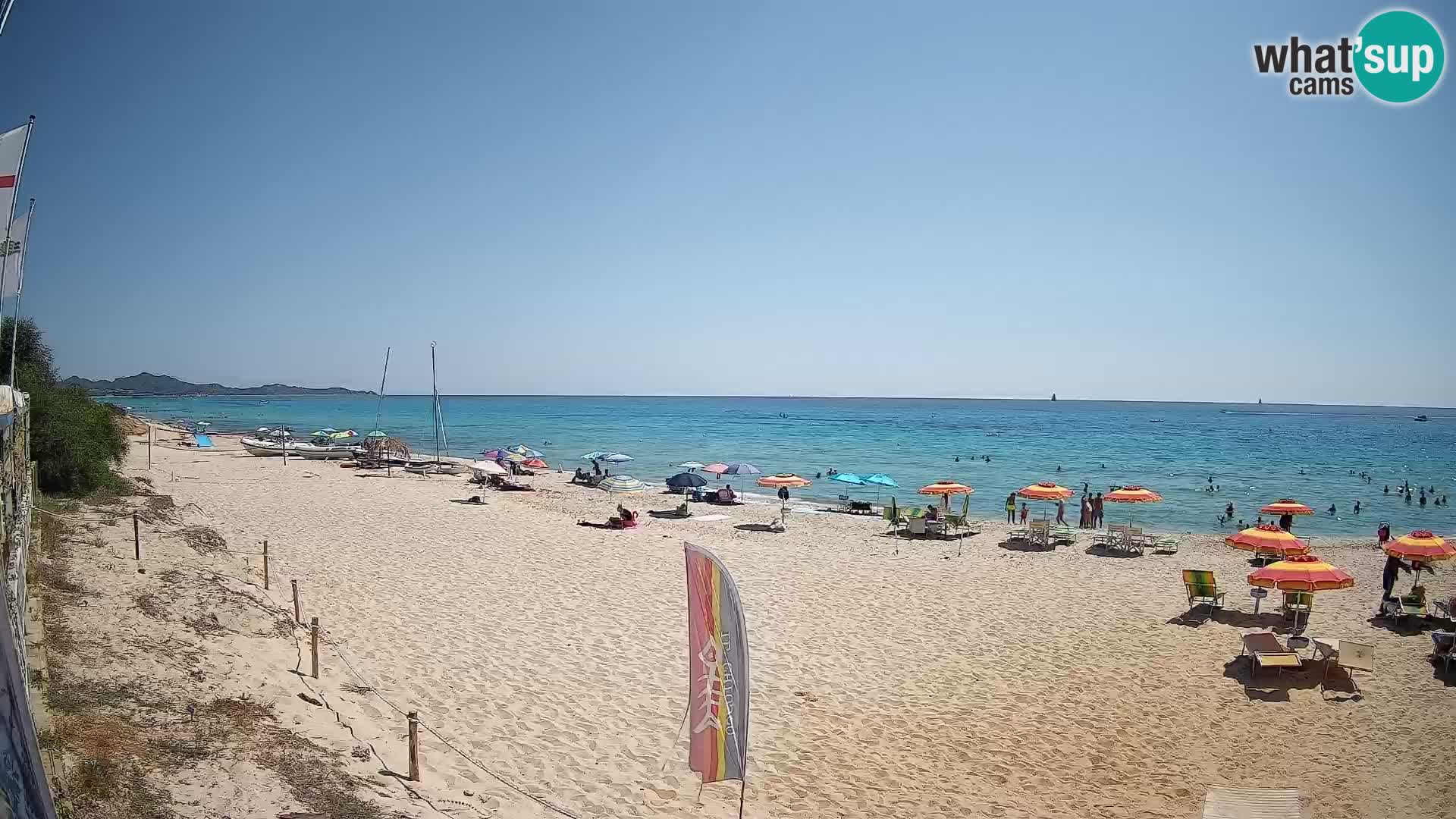 Webcam Piscina Rei – Liveblick auf Costa Rei in Muravera