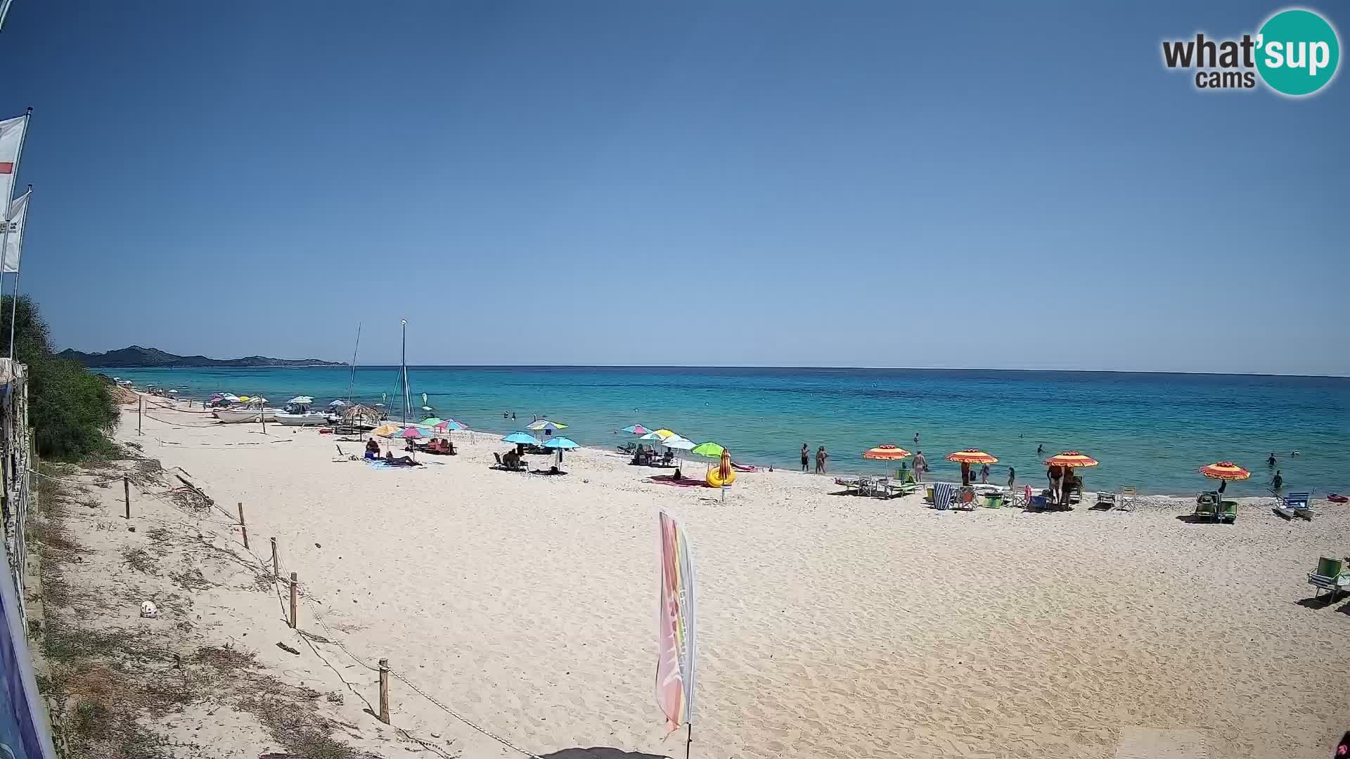 Webcam Piscina Rei – Vue en direct depuis Costa Rei, Muravera