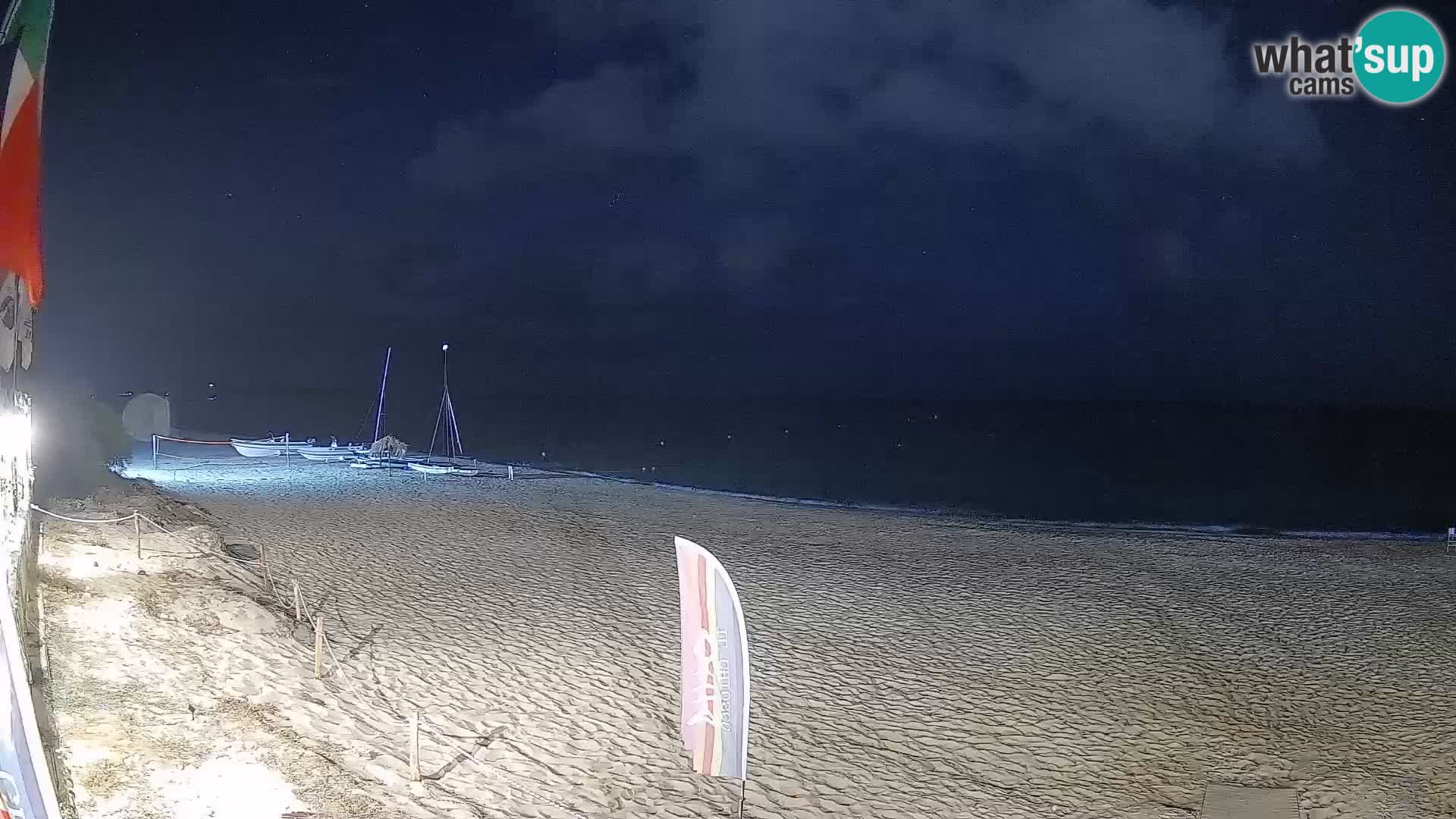 Webcam Piscina Rei – Vista live da Costa Rei, Muravera