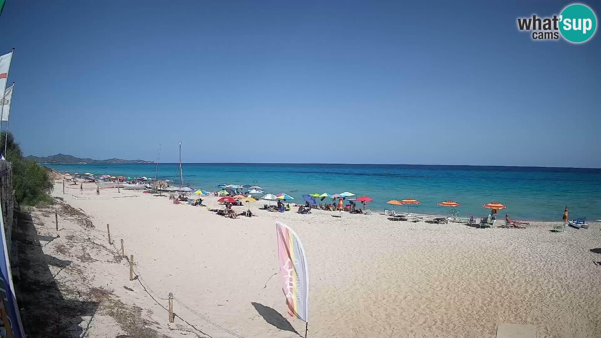 Web kamera Piscina Rei – Pogled uživo iz Costa Rei, Muravera
