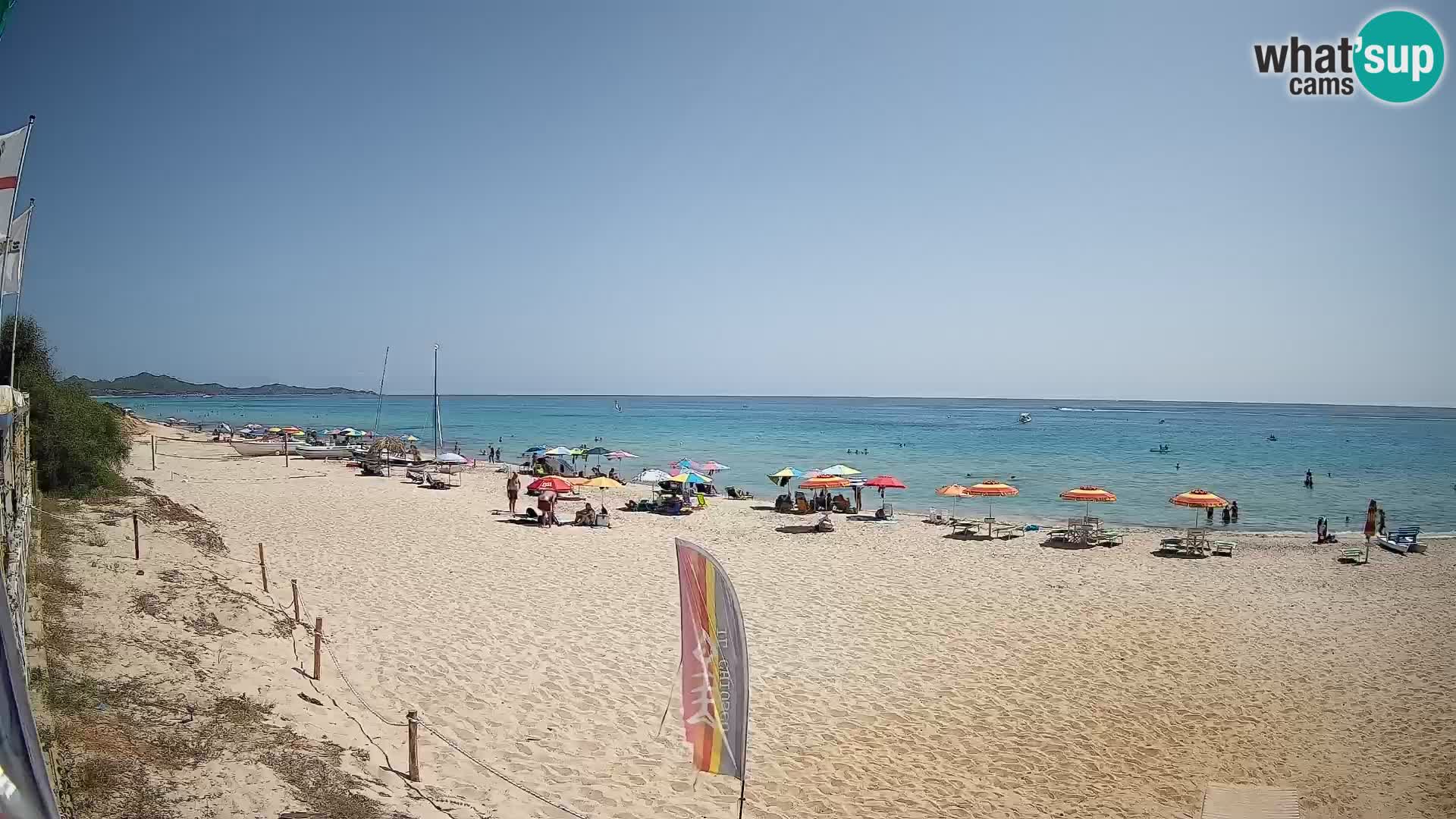 Webcam Piscina Rei – Vue en direct depuis Costa Rei, Muravera