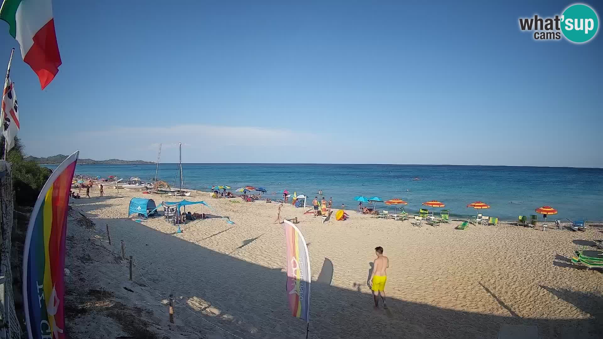 Webcam Piscina Rei – Live View from Costa Rei, Muravera