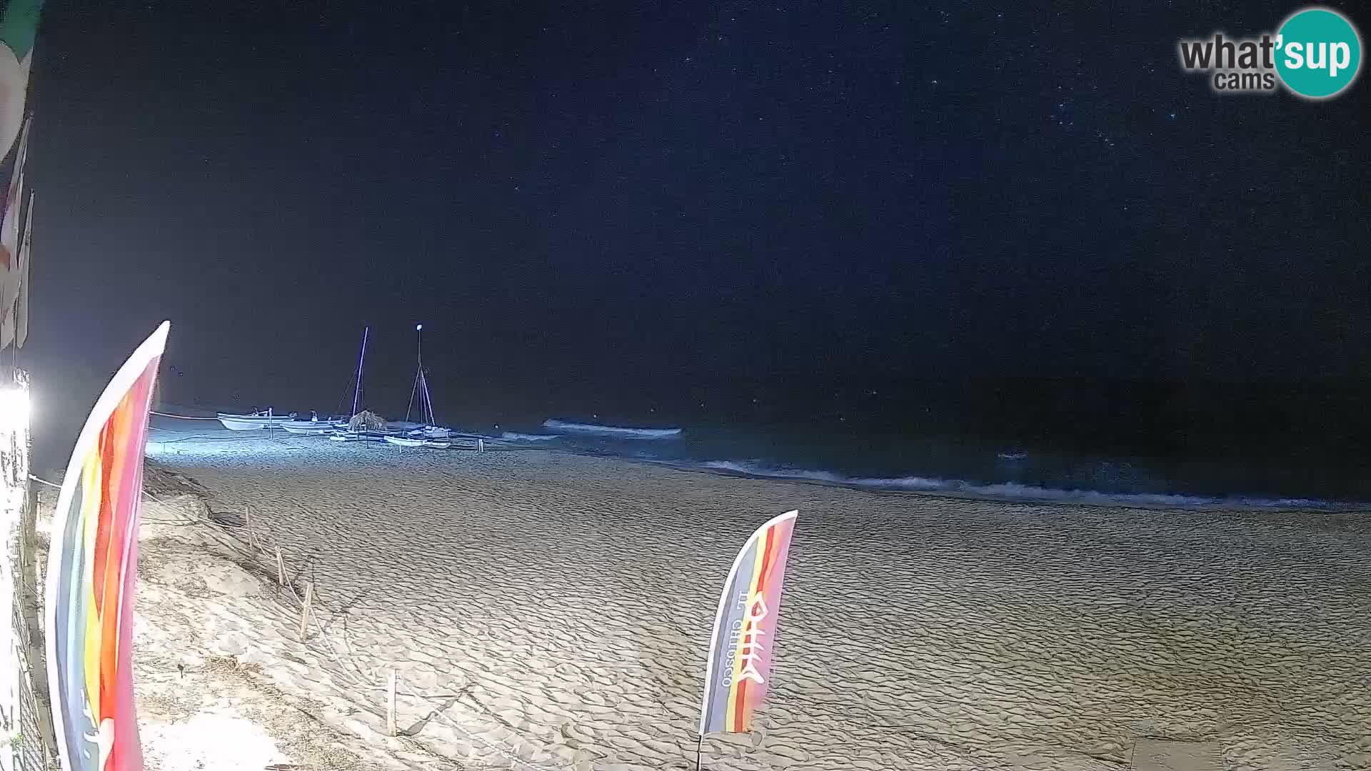 Webcam Piscina Rei – Vista live da Costa Rei, Muravera