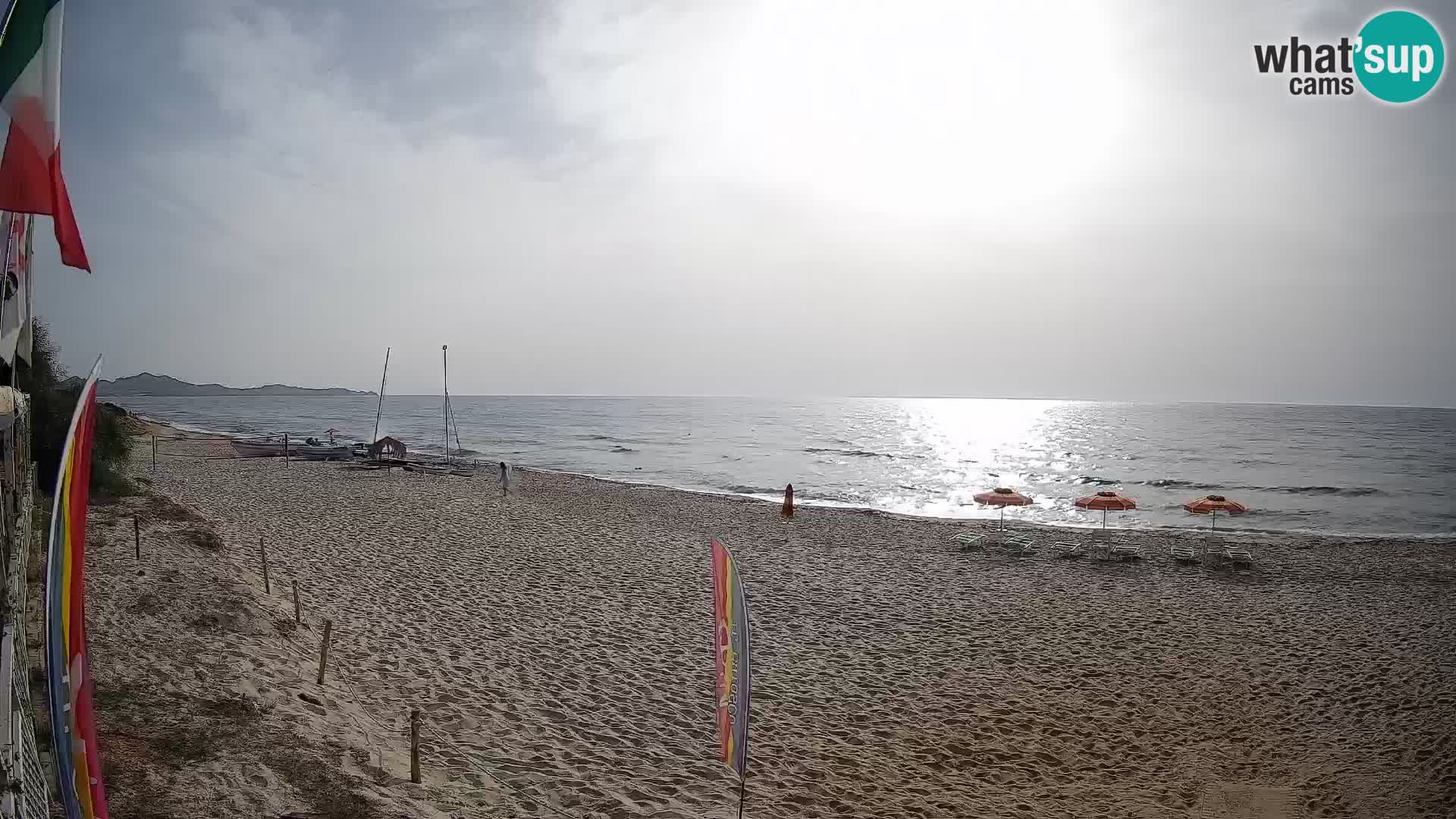 Webcam Piscina Rei – Vista live da Costa Rei, Muravera