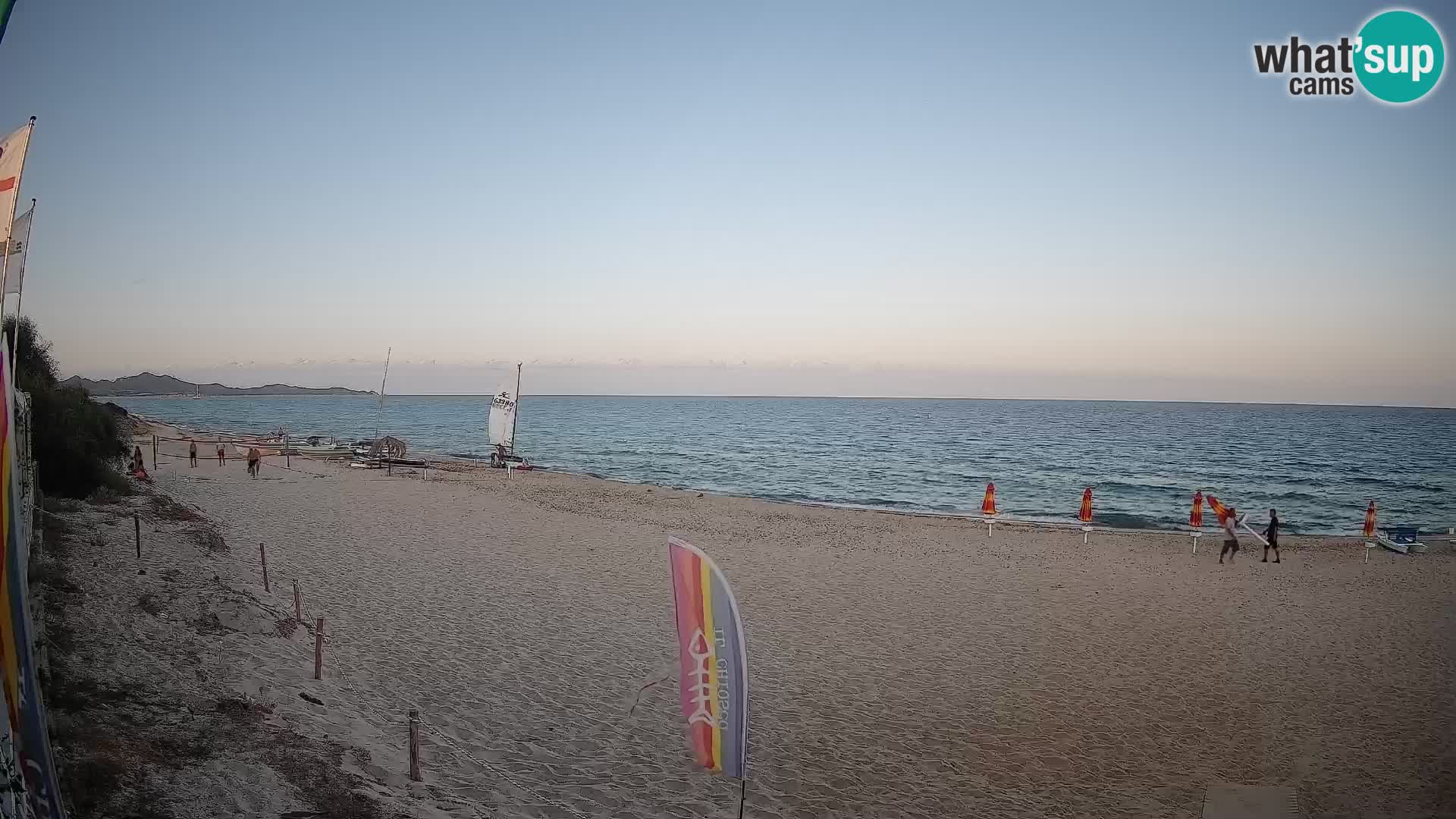 Webcam Piscina Rei – Vista live da Costa Rei, Muravera