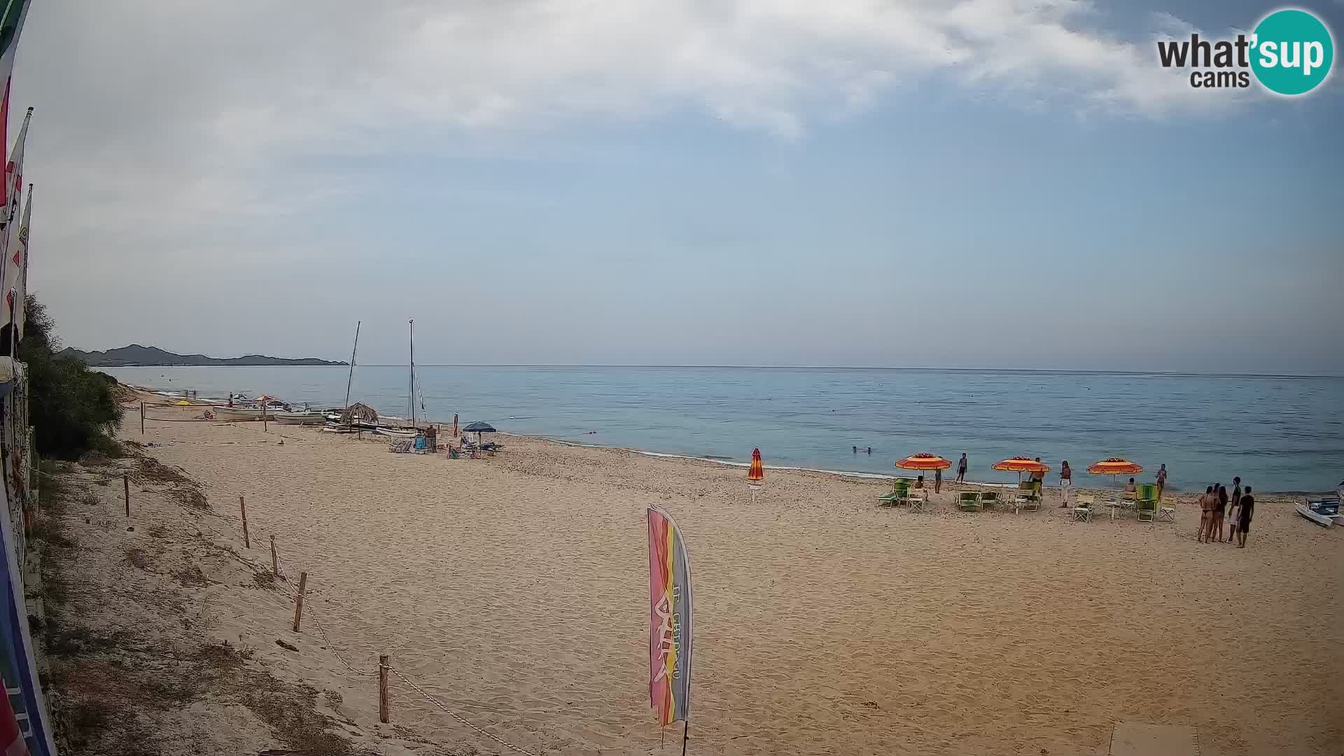 Webcam Piscina Rei – Vue en direct depuis Costa Rei, Muravera