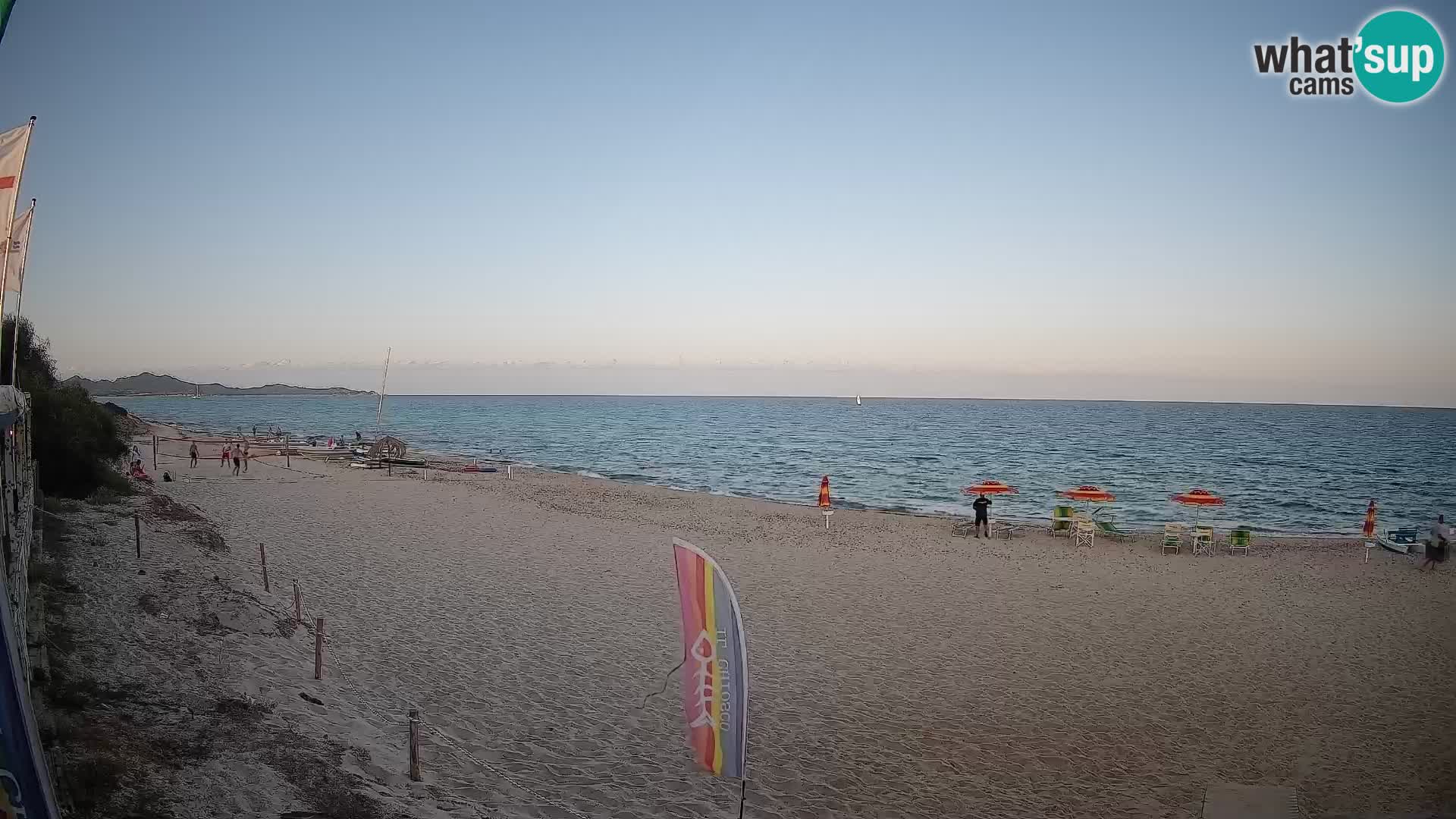 Spletna kamera Piscina Rei – Pogled v živo iz Costa Rei, Muravera
