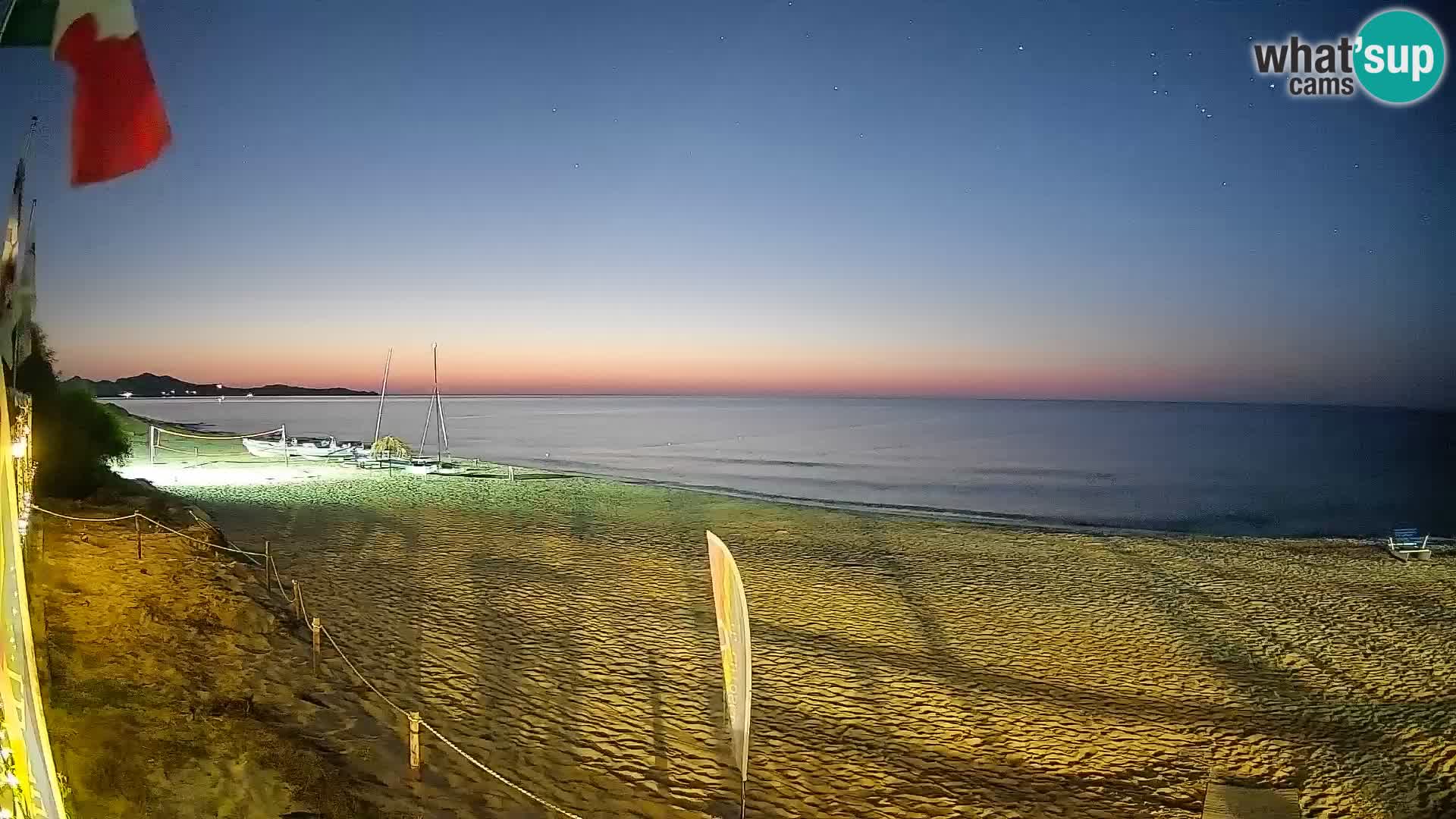 Webcam Piscina Rei – Vue en direct depuis Costa Rei, Muravera
