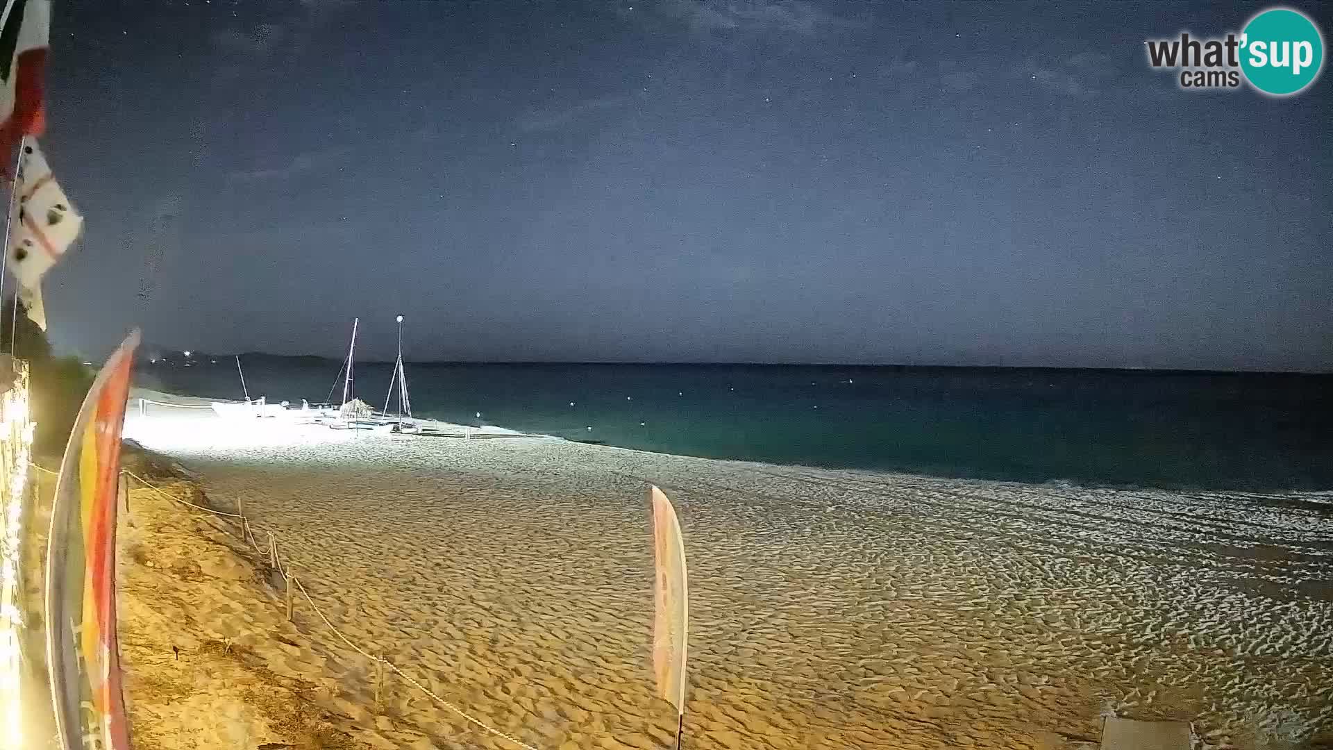 Webcam Piscina Rei – Vue en direct depuis Costa Rei, Muravera