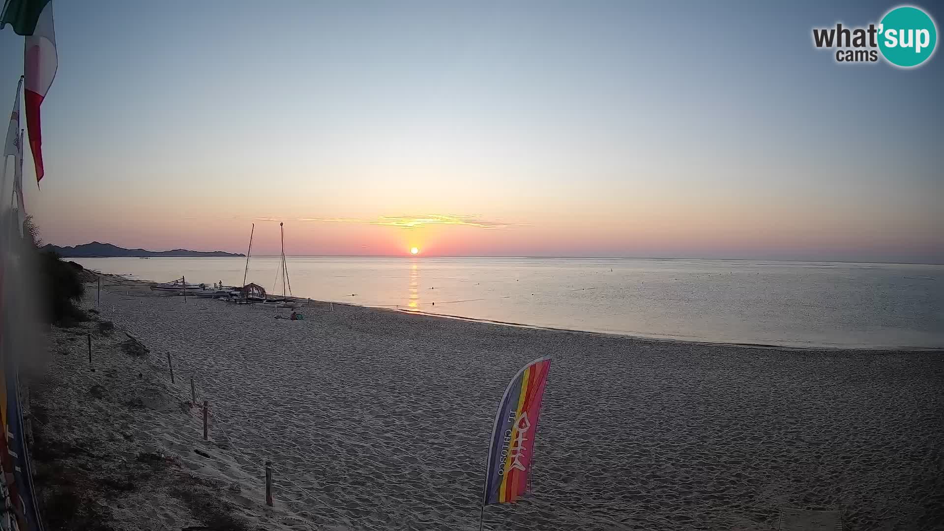 Webcam Piscina Rei – Vista live da Costa Rei, Muravera
