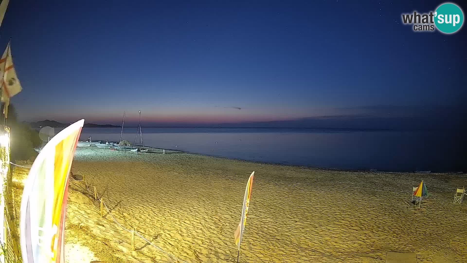 Webcam Piscina Rei – Vue en direct depuis Costa Rei, Muravera