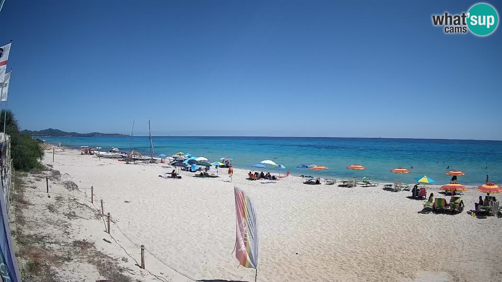 Webcam Piscina Rei – Vue en direct depuis Costa Rei, Muravera