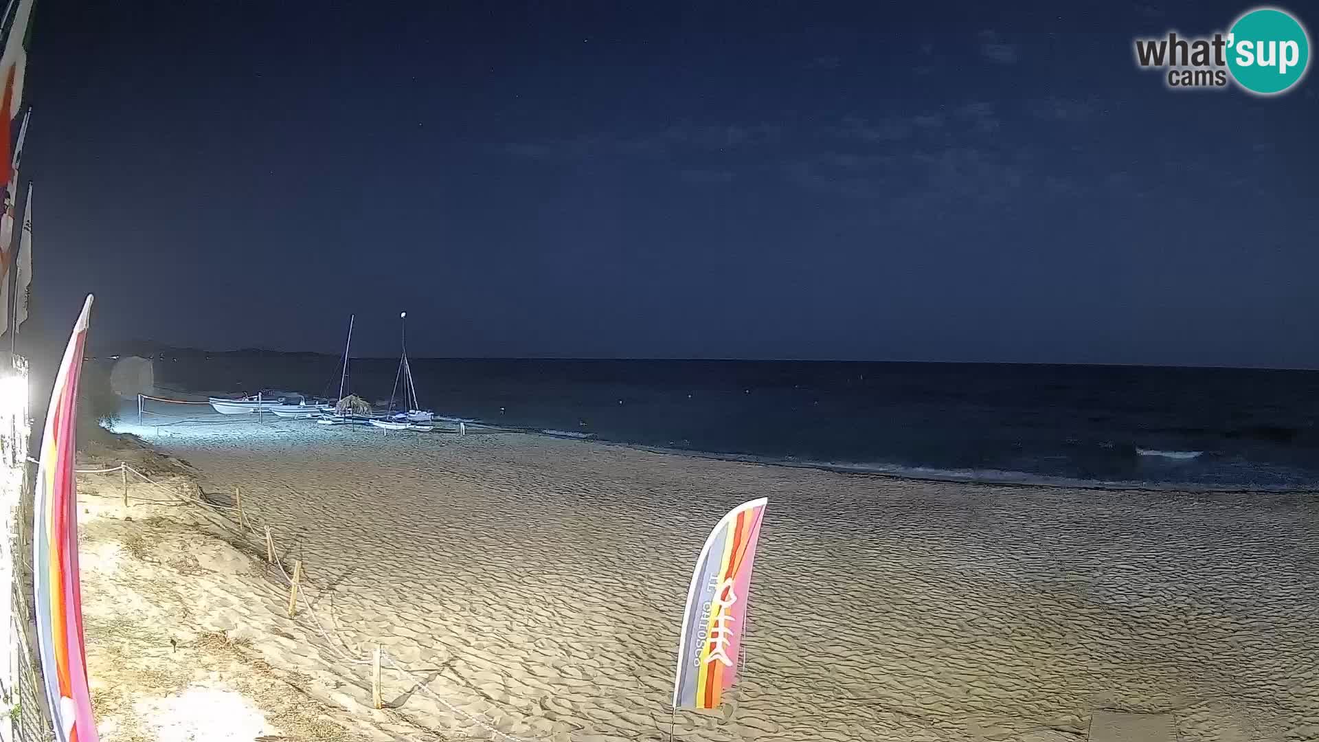 Webcam Piscina Rei – Vista live da Costa Rei, Muravera