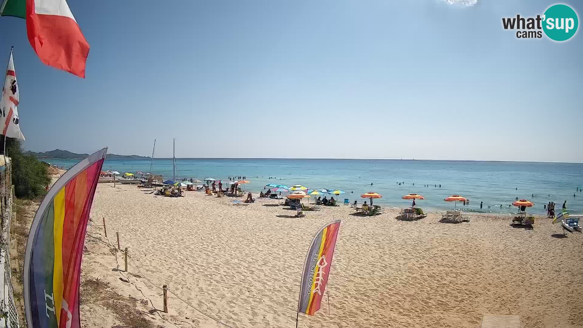 Webcam Piscina Rei – Liveblick auf Costa Rei in Muravera