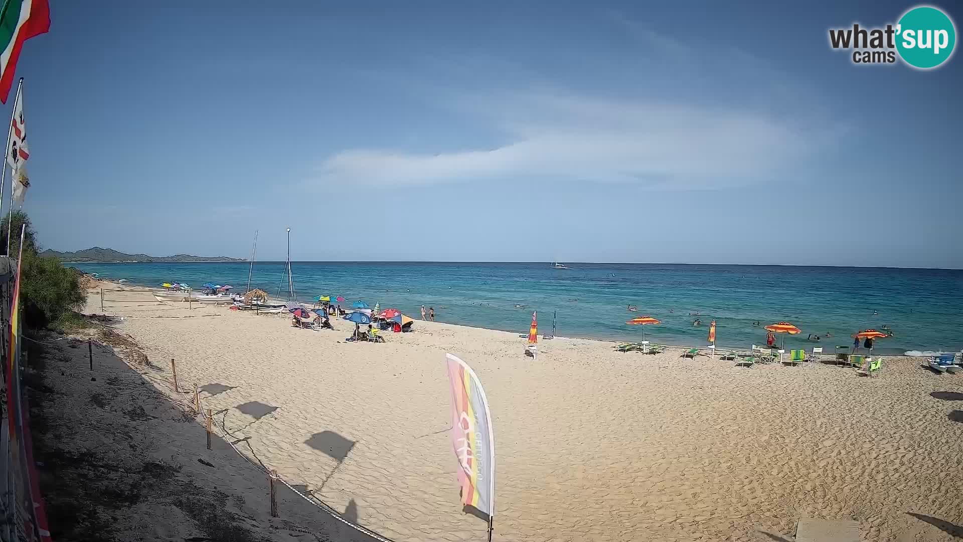 Webcam Piscina Rei – Liveblick auf Costa Rei in Muravera