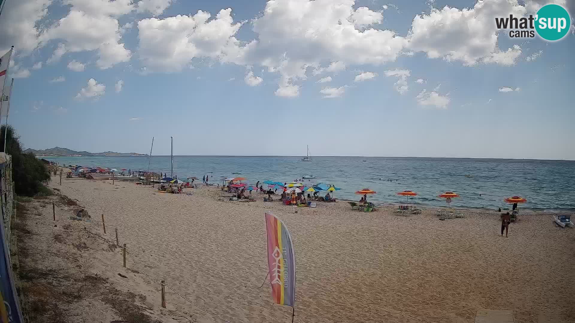 Webcam Piscina Rei – Vue en direct depuis Costa Rei, Muravera