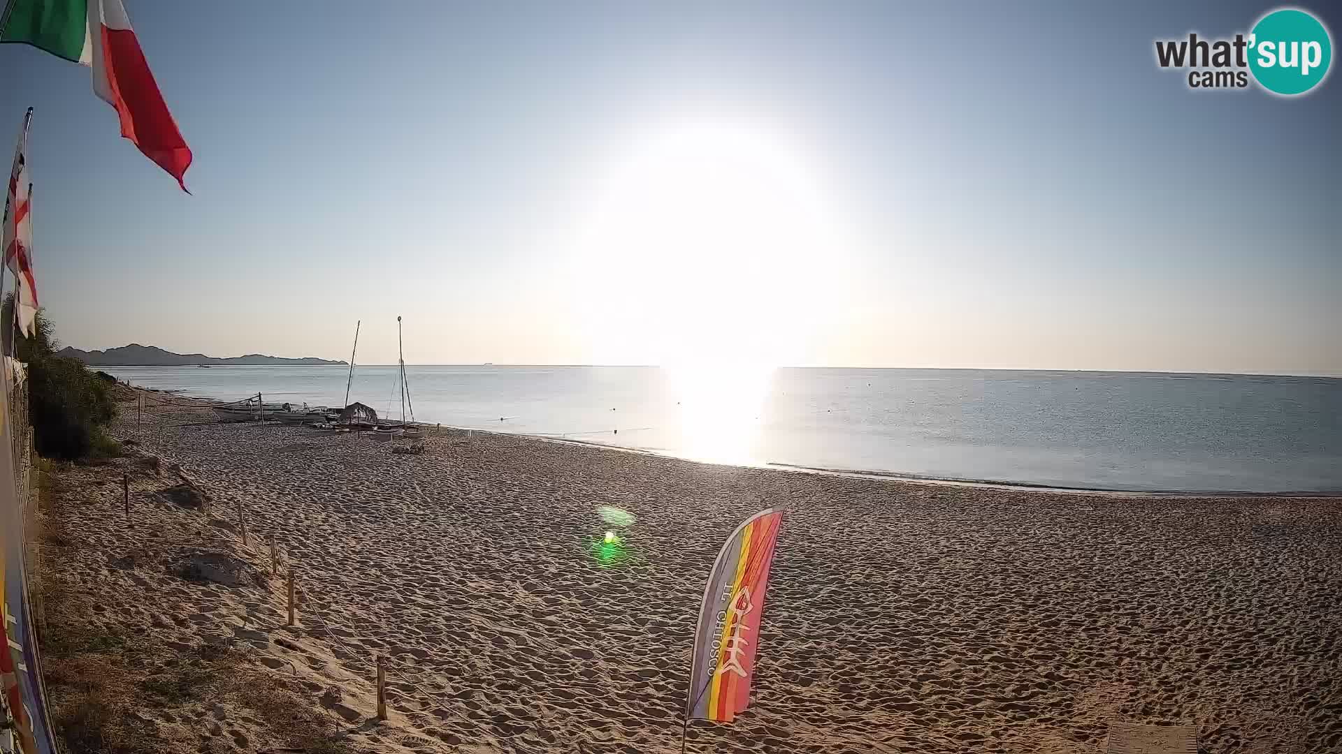 Webcam Piscina Rei – Vista en directo desde Costa Rei, Muravera