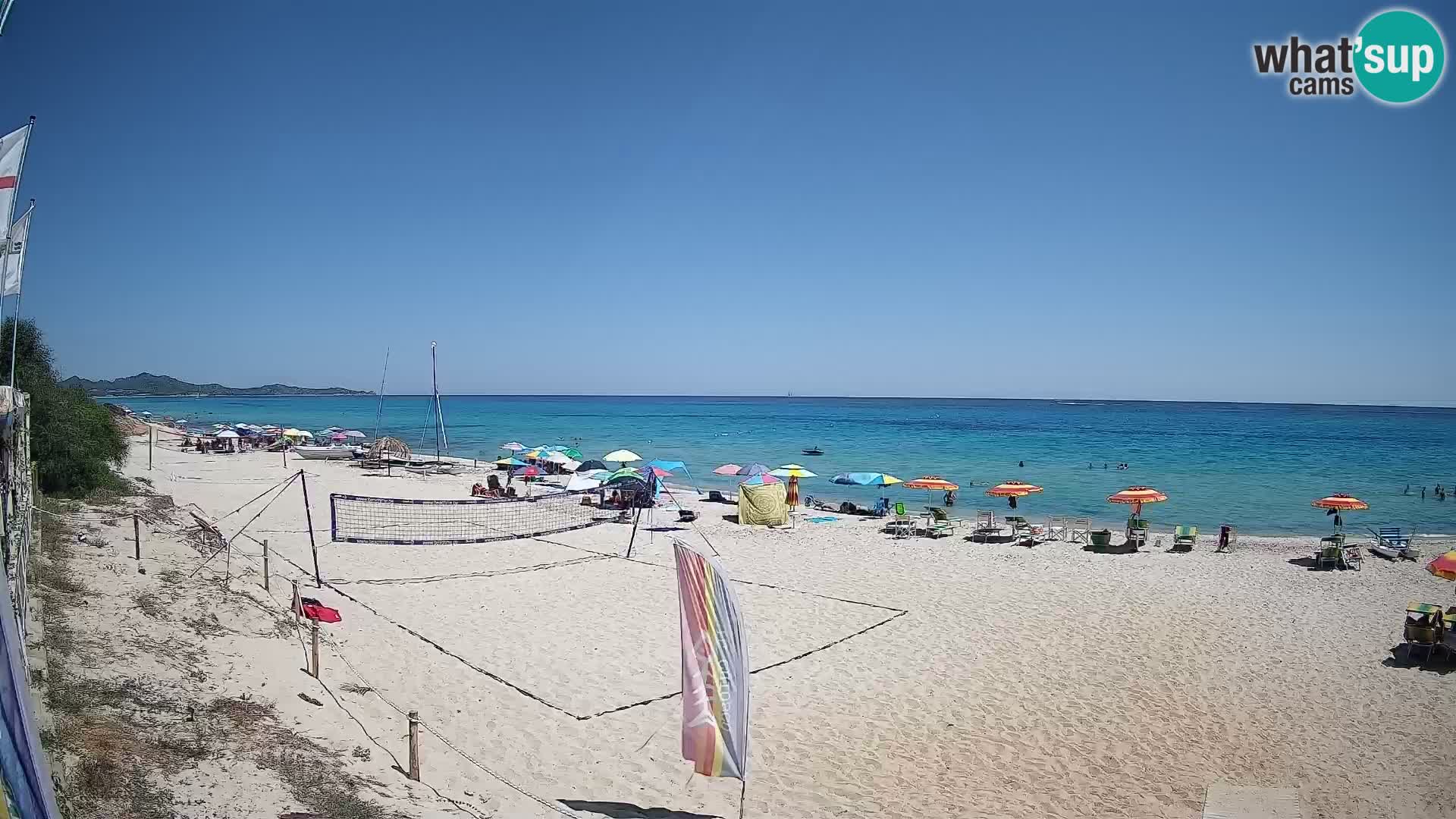 Webcam Piscina Rei – Vue en direct depuis Costa Rei, Muravera