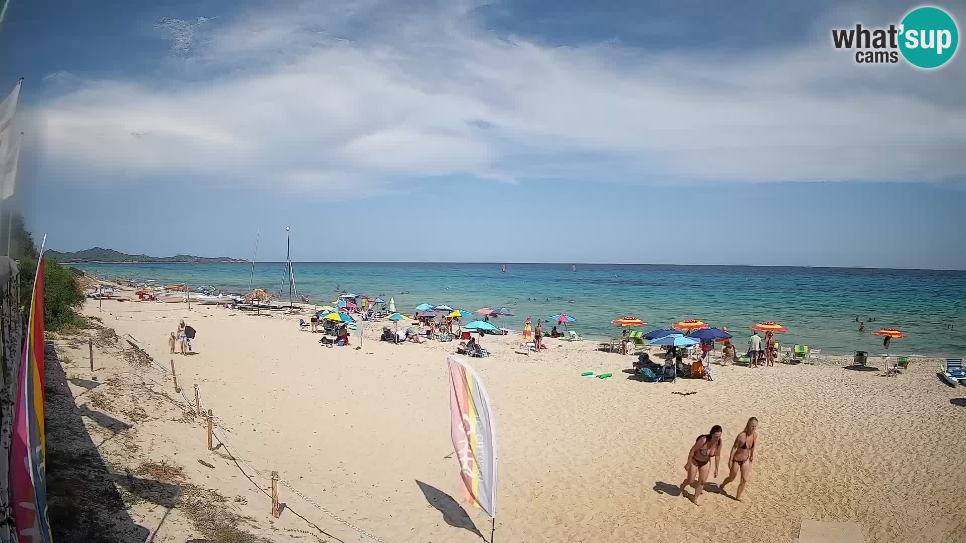 Webcam Piscina Rei – Vista en directo desde Costa Rei, Muravera