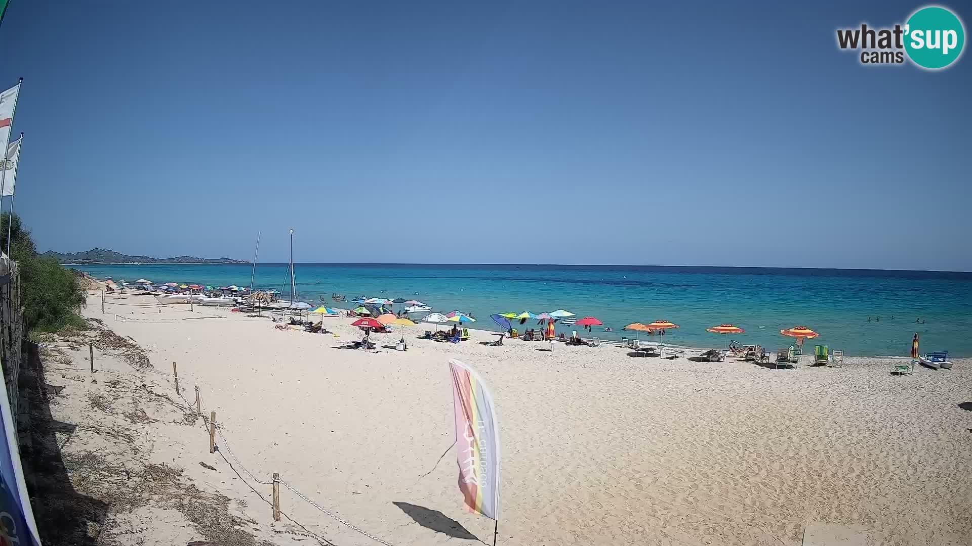 Webcam Piscina Rei – Liveblick auf Costa Rei in Muravera