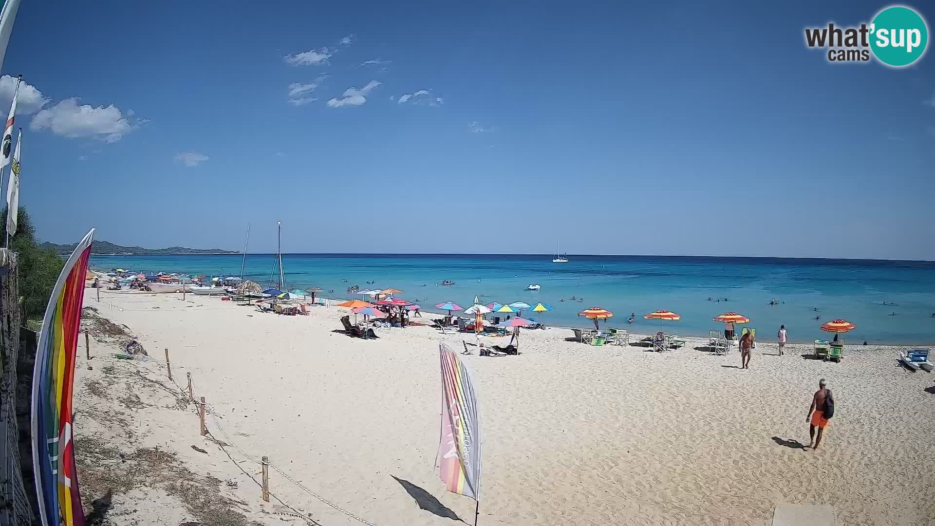 Webcam Piscina Rei – Vue en direct depuis Costa Rei, Muravera