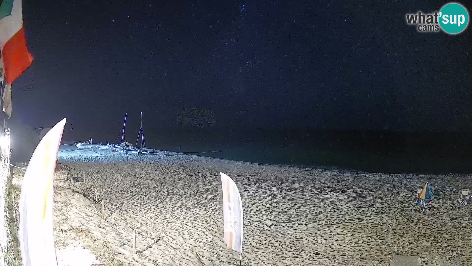 Webcam Piscina Rei – Vista live da Costa Rei, Muravera