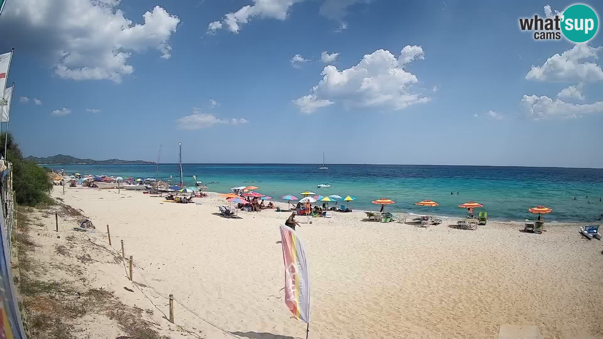 Webcam Piscina Rei – Vue en direct depuis Costa Rei, Muravera