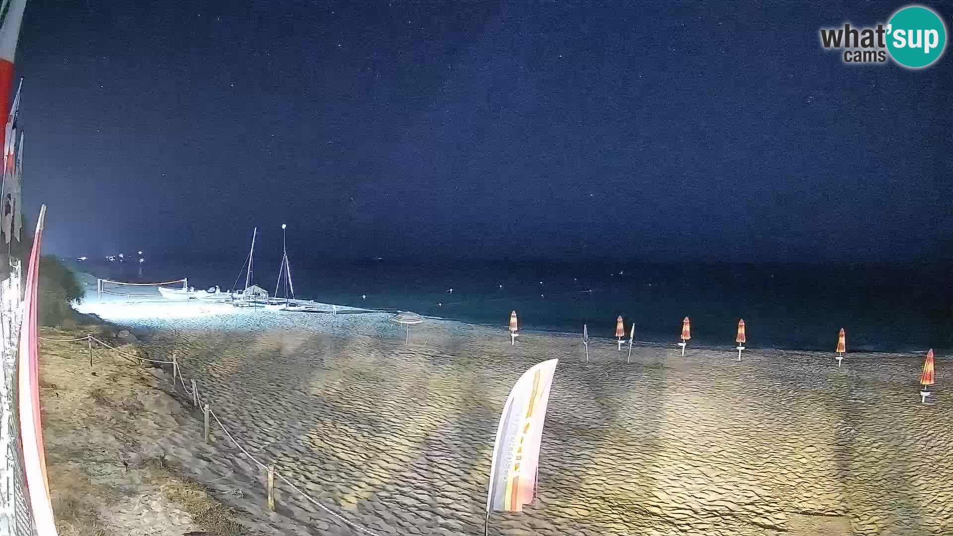 Webcam Piscina Rei – Vista en directo desde Costa Rei, Muravera