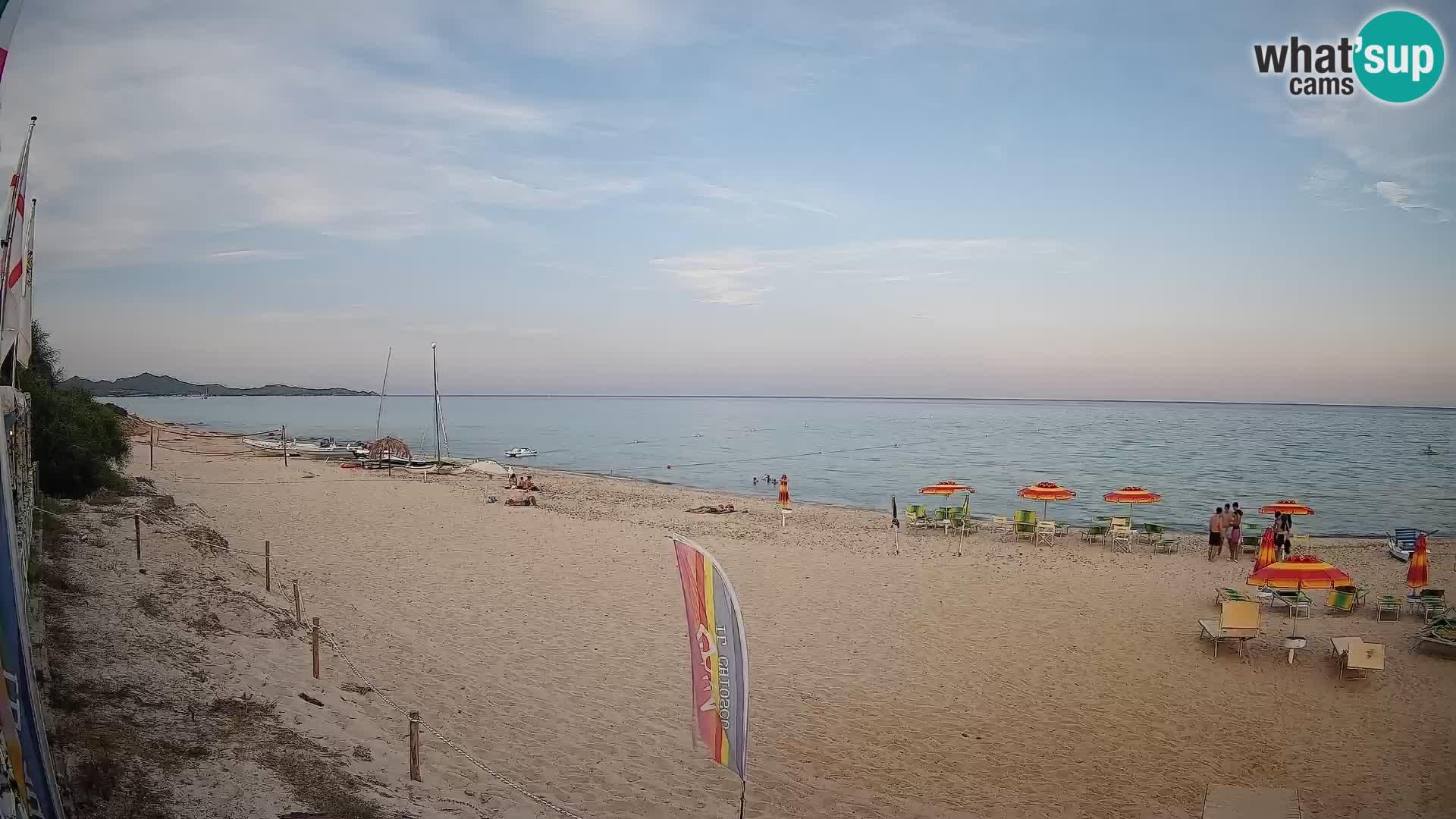Webcam Piscina Rei – Vue en direct depuis Costa Rei, Muravera