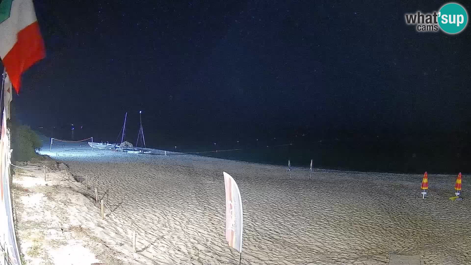 Spletna kamera Piscina Rei – Pogled v živo iz Costa Rei, Muravera