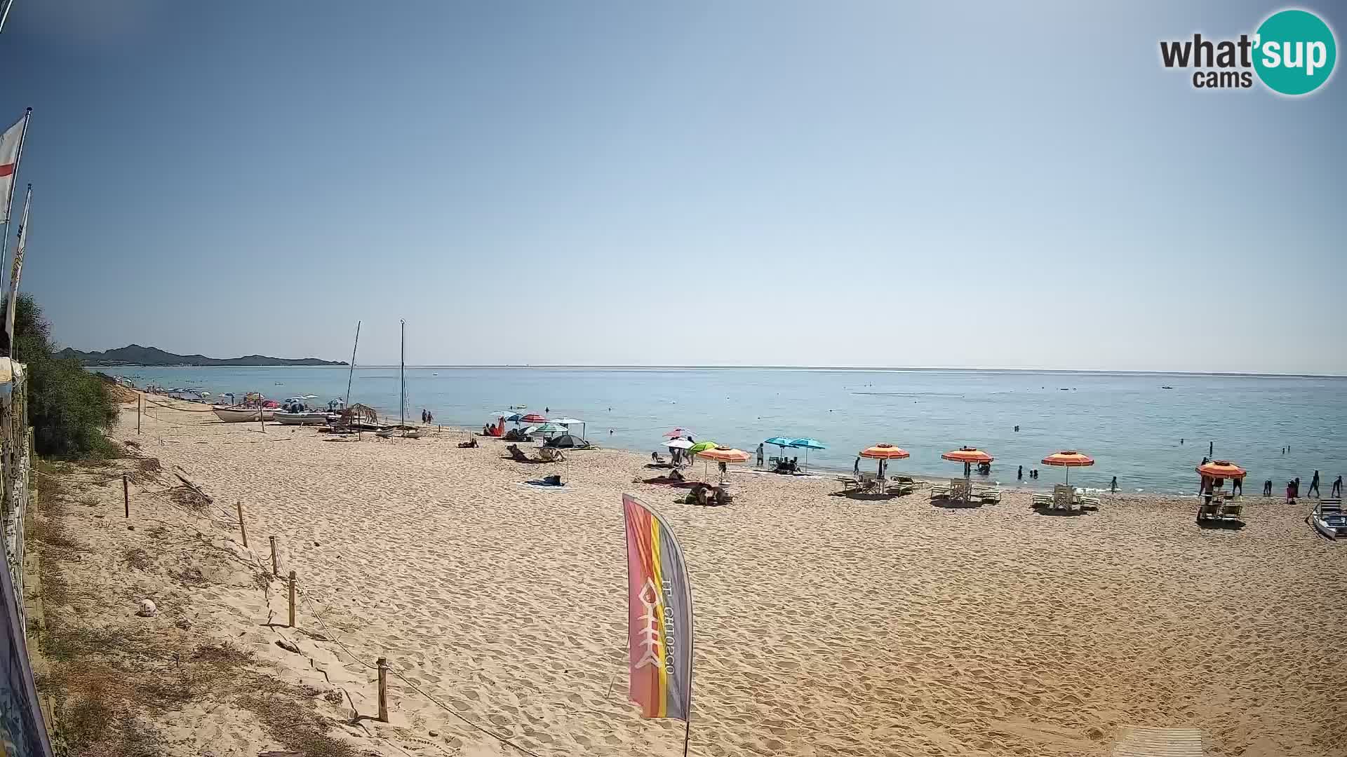 Webcam Piscina Rei – Vista en directo desde Costa Rei, Muravera