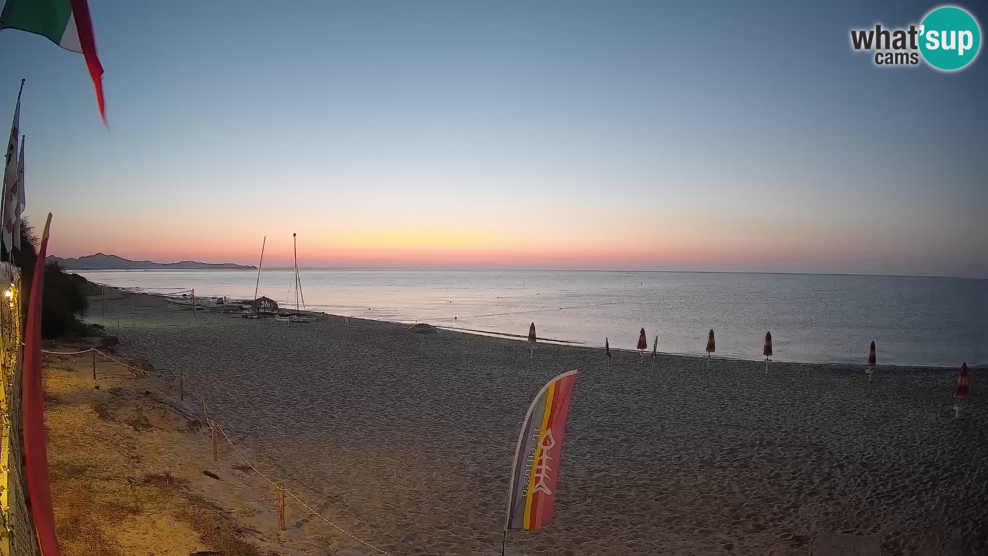 Webcam Piscina Rei – Vue en direct depuis Costa Rei, Muravera