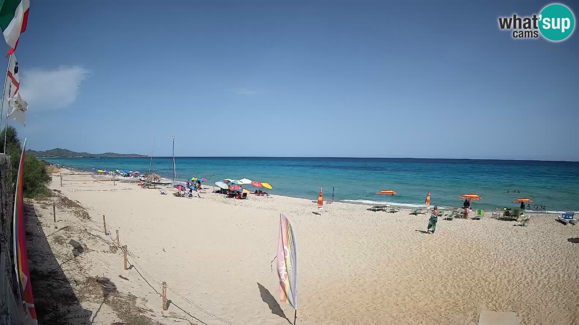 Webcam Piscina Rei – Vue en direct depuis Costa Rei, Muravera