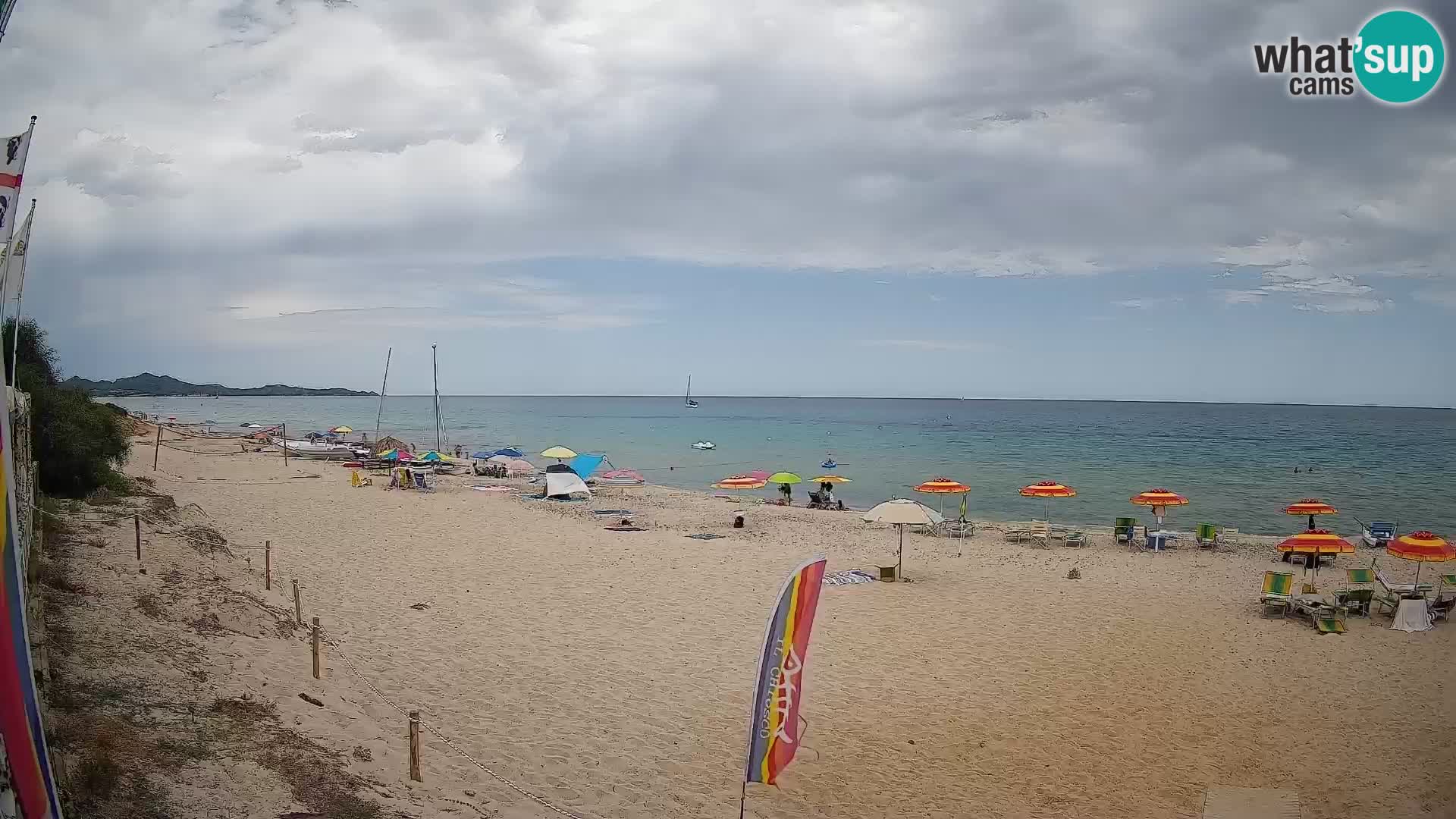 Webcam Piscina Rei – Vista live da Costa Rei, Muravera