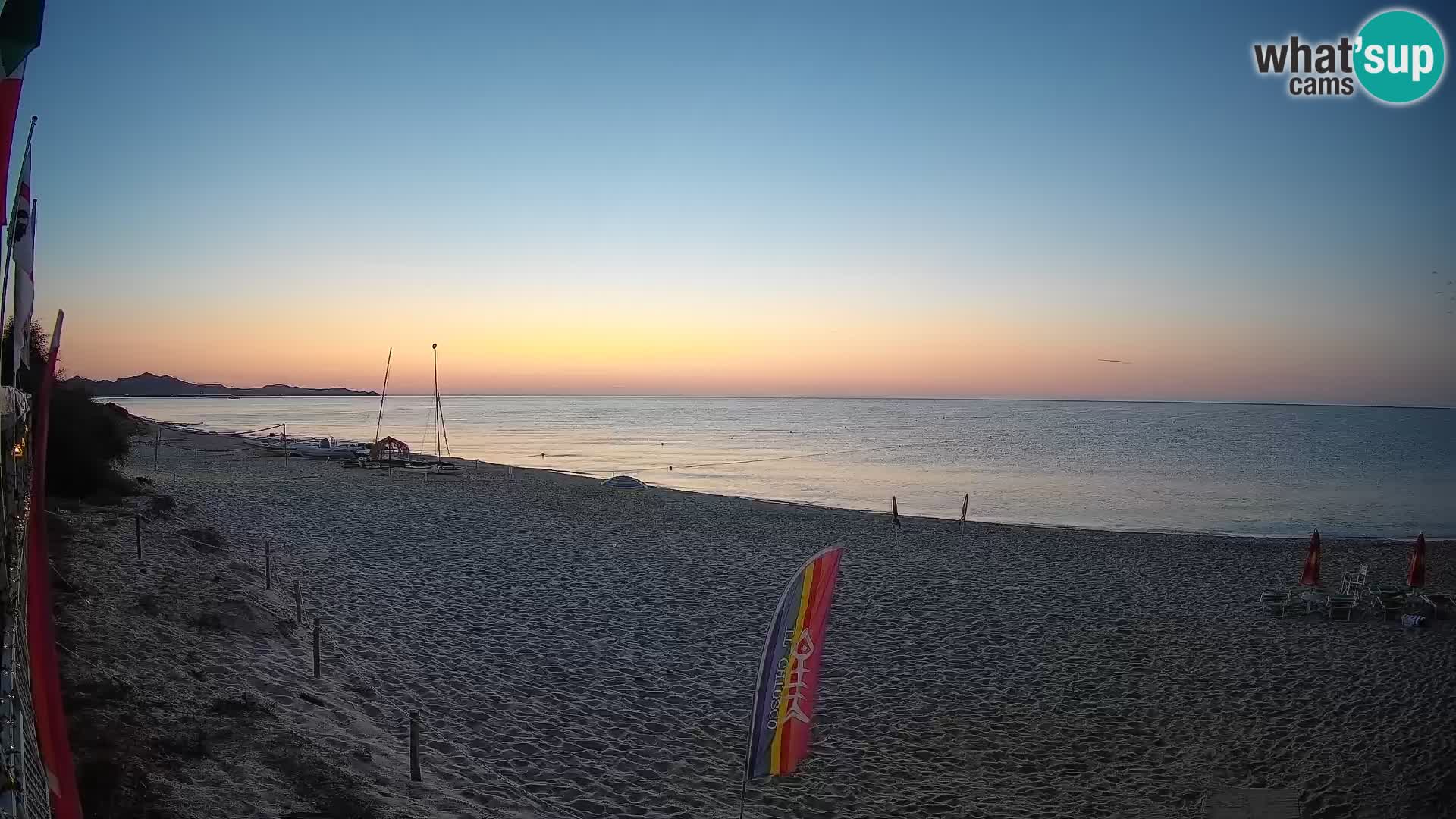 Web kamera Piscina Rei – Pogled uživo iz Costa Rei, Muravera
