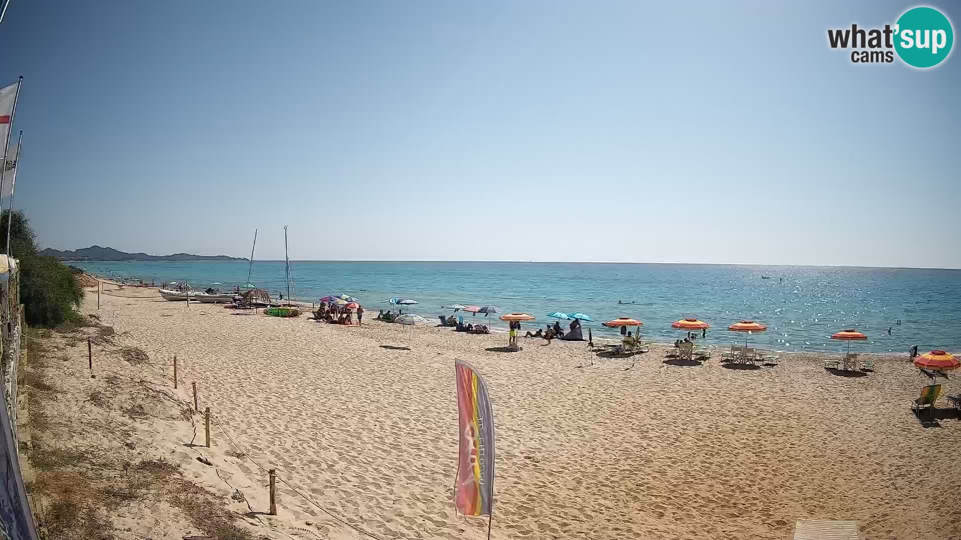 Webcam Piscina Rei – Liveblick auf Costa Rei in Muravera