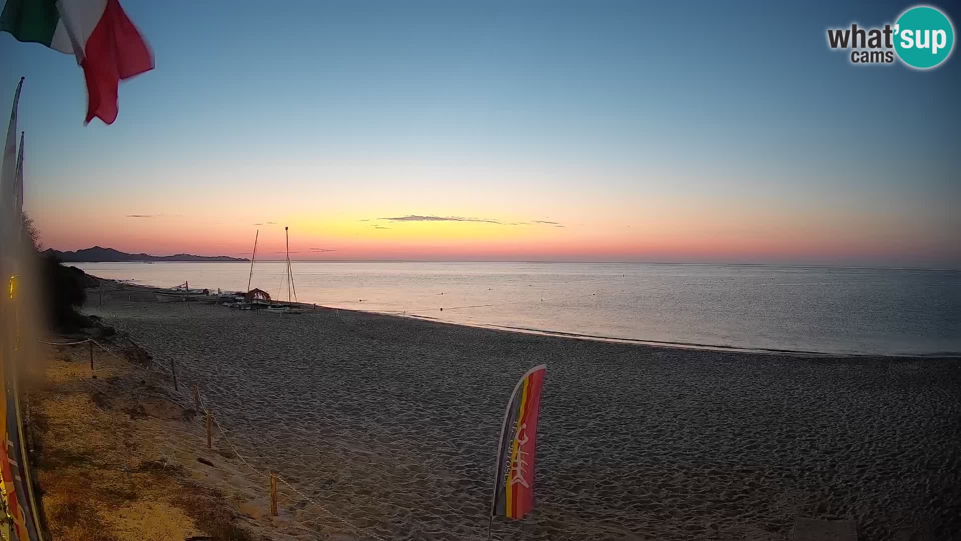 Webcam Piscina Rei – Vue en direct depuis Costa Rei, Muravera
