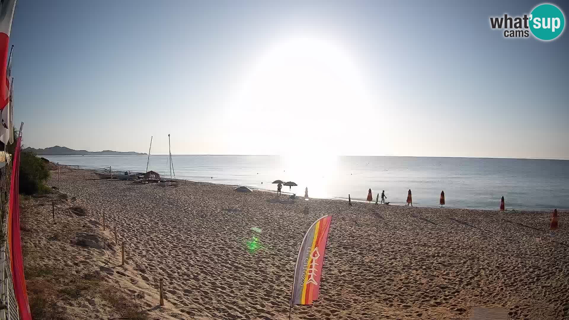 Webcam Piscina Rei – Vue en direct depuis Costa Rei, Muravera
