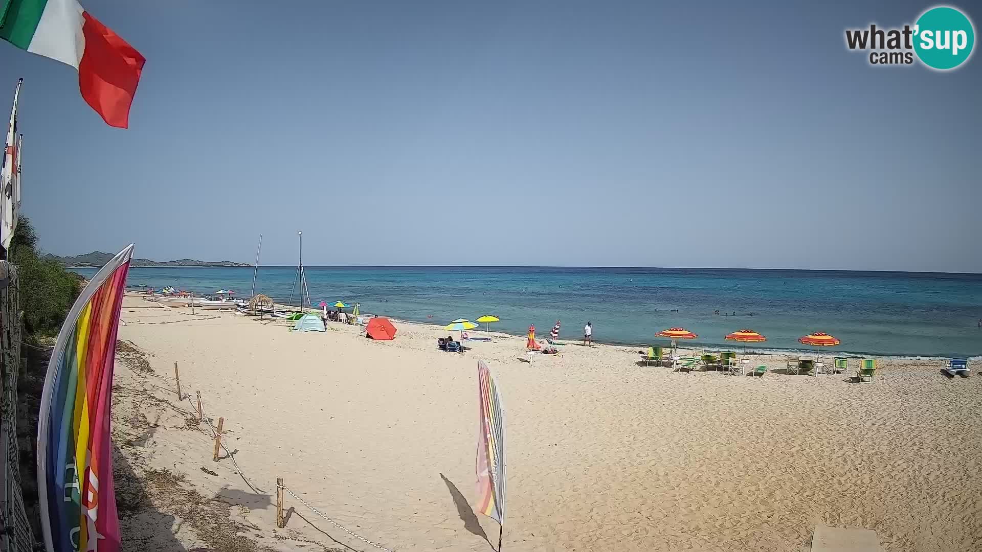 Webcam Piscina Rei – Live View from Costa Rei, Muravera