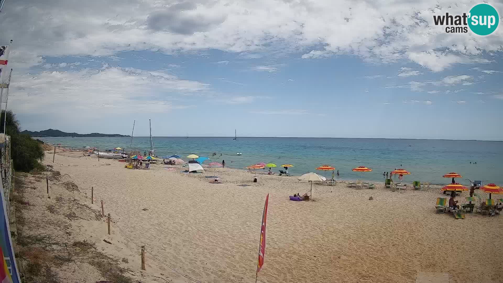 Webcam Piscina Rei – Vista live da Costa Rei, Muravera