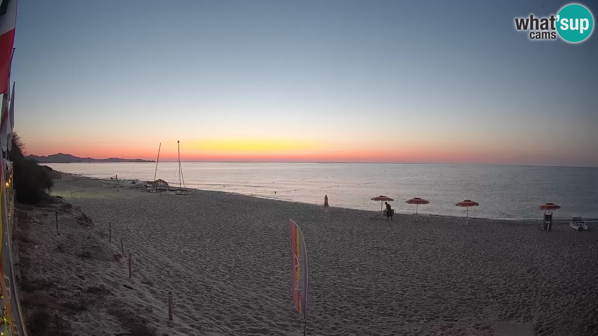 Webcam Piscina Rei – Vista en directo desde Costa Rei, Muravera