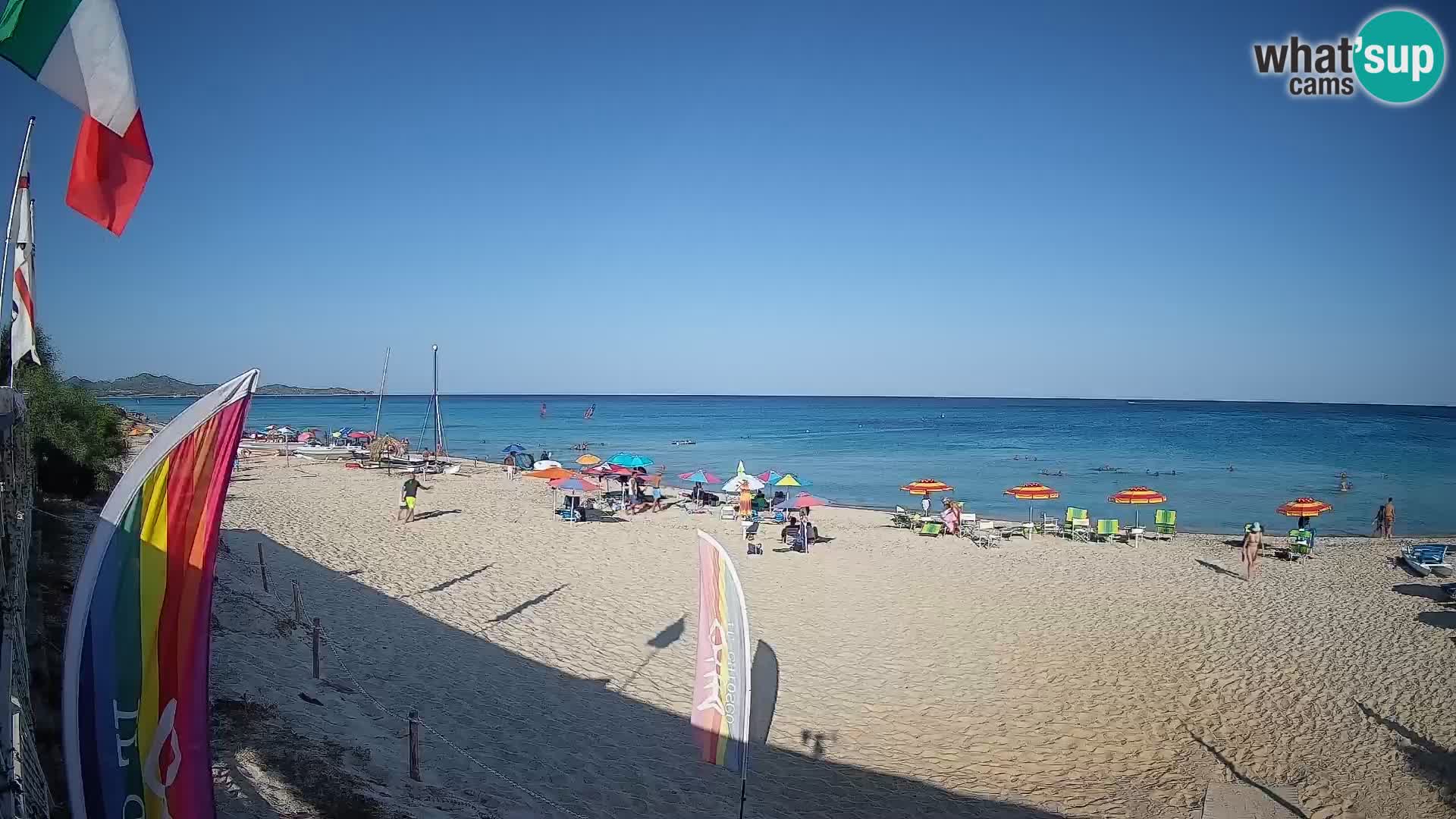 Webcam Piscina Rei – Liveblick auf Costa Rei in Muravera