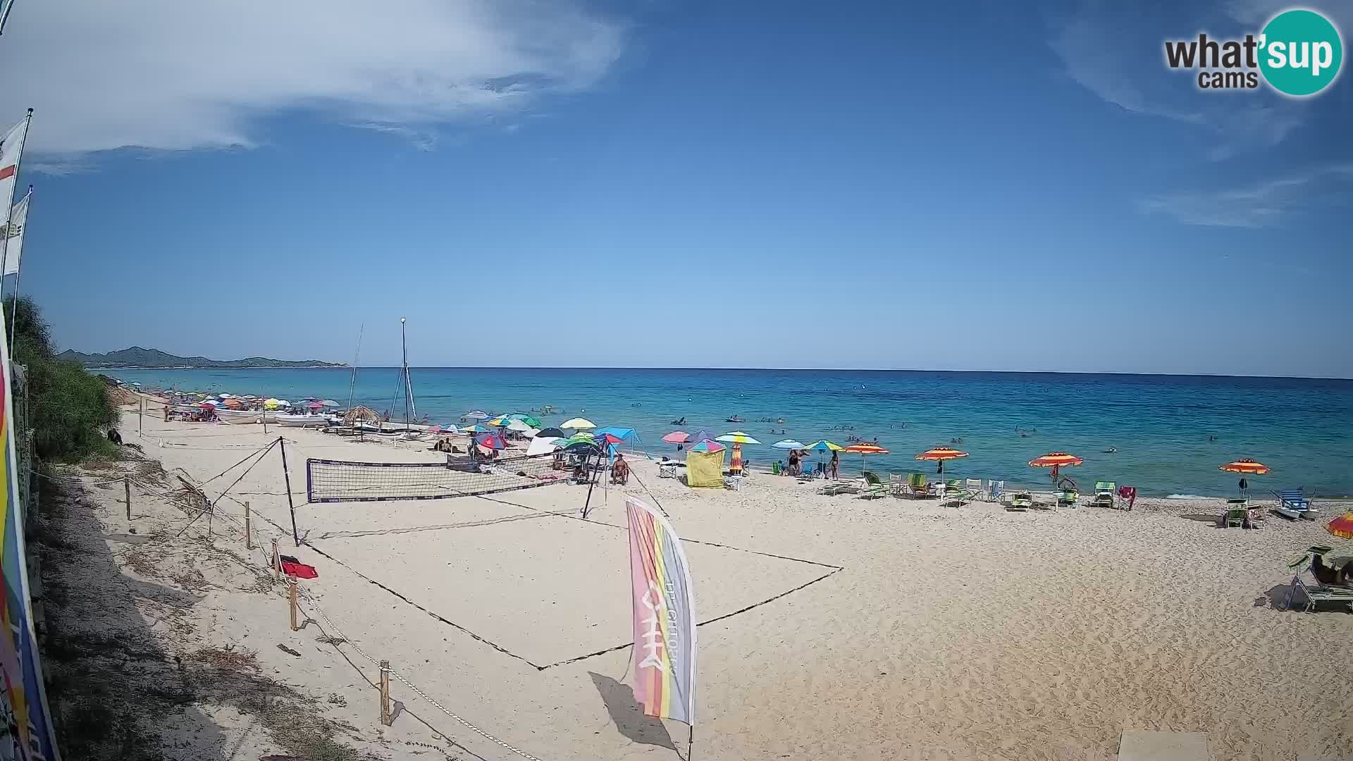 Webcam Piscina Rei – Vue en direct depuis Costa Rei, Muravera