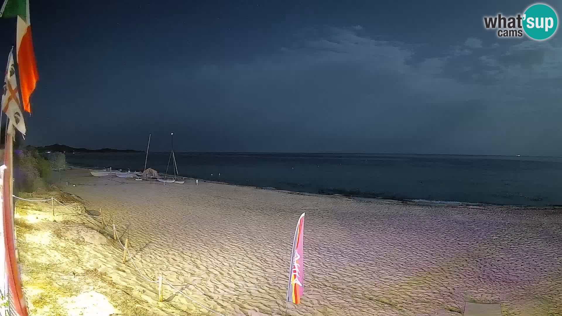 Webcam Piscina Rei – Vista live da Costa Rei, Muravera