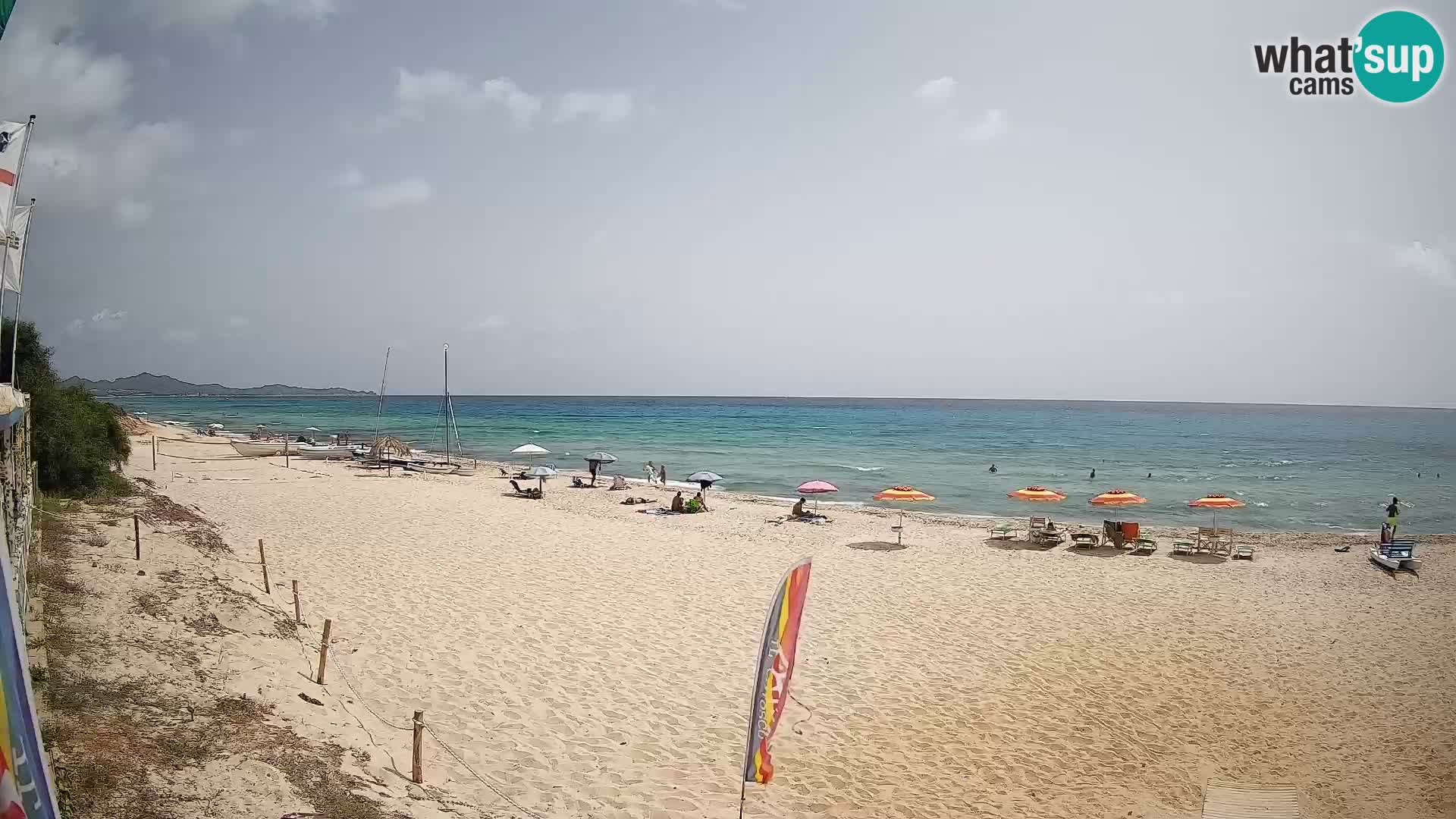 Webcam Piscina Rei – Vista en directo desde Costa Rei, Muravera