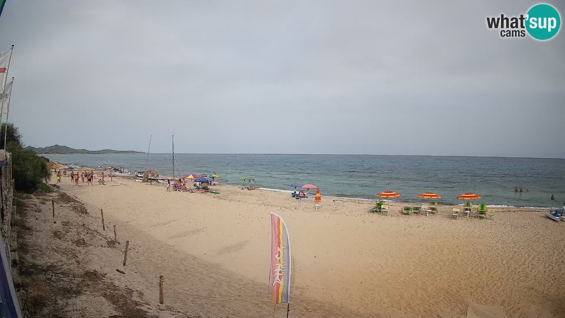 Webcam Piscina Rei – Vista en directo desde Costa Rei, Muravera